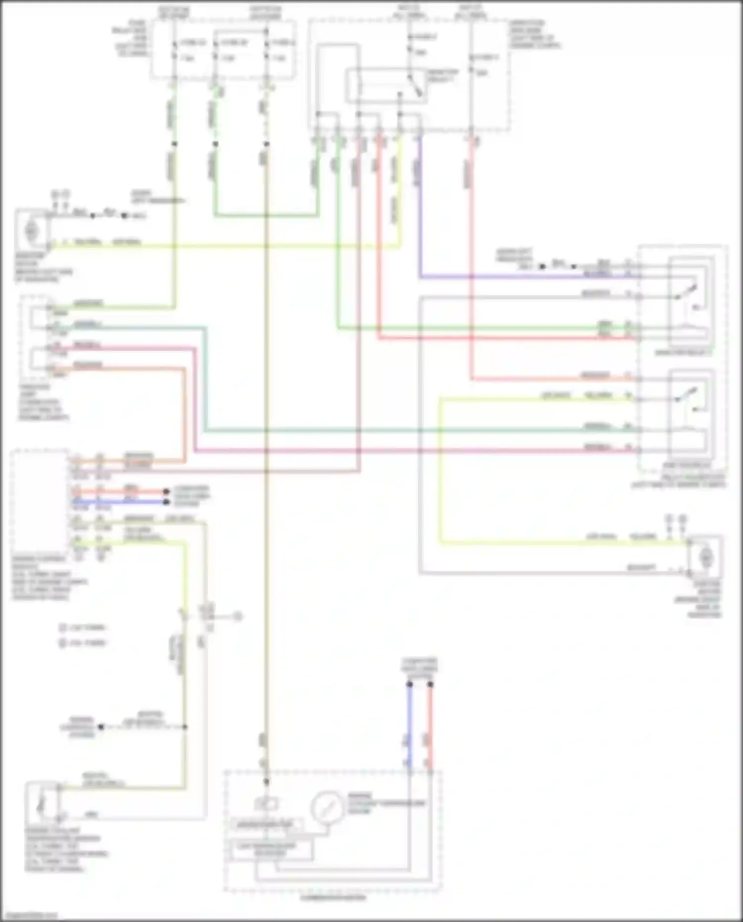 Wiring diagram computer data lines system for Subaru WRX STI VA facelift (2016-2021) (41 of 65)