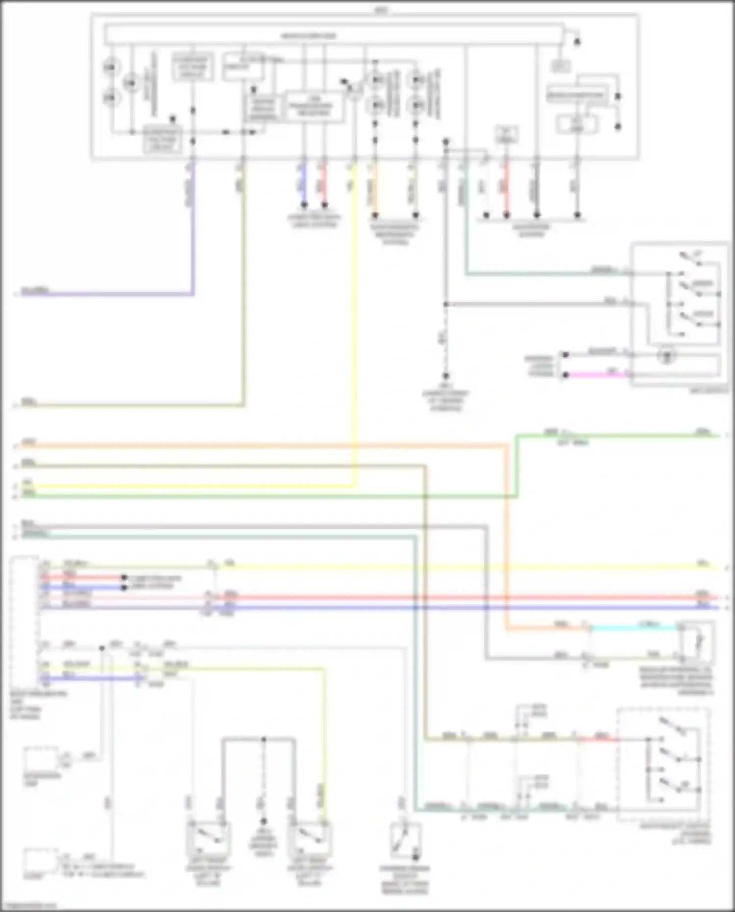 Wiring diagram computer data lines system for Subaru WRX STI VA facelift (2016-2021) (18 of 65)