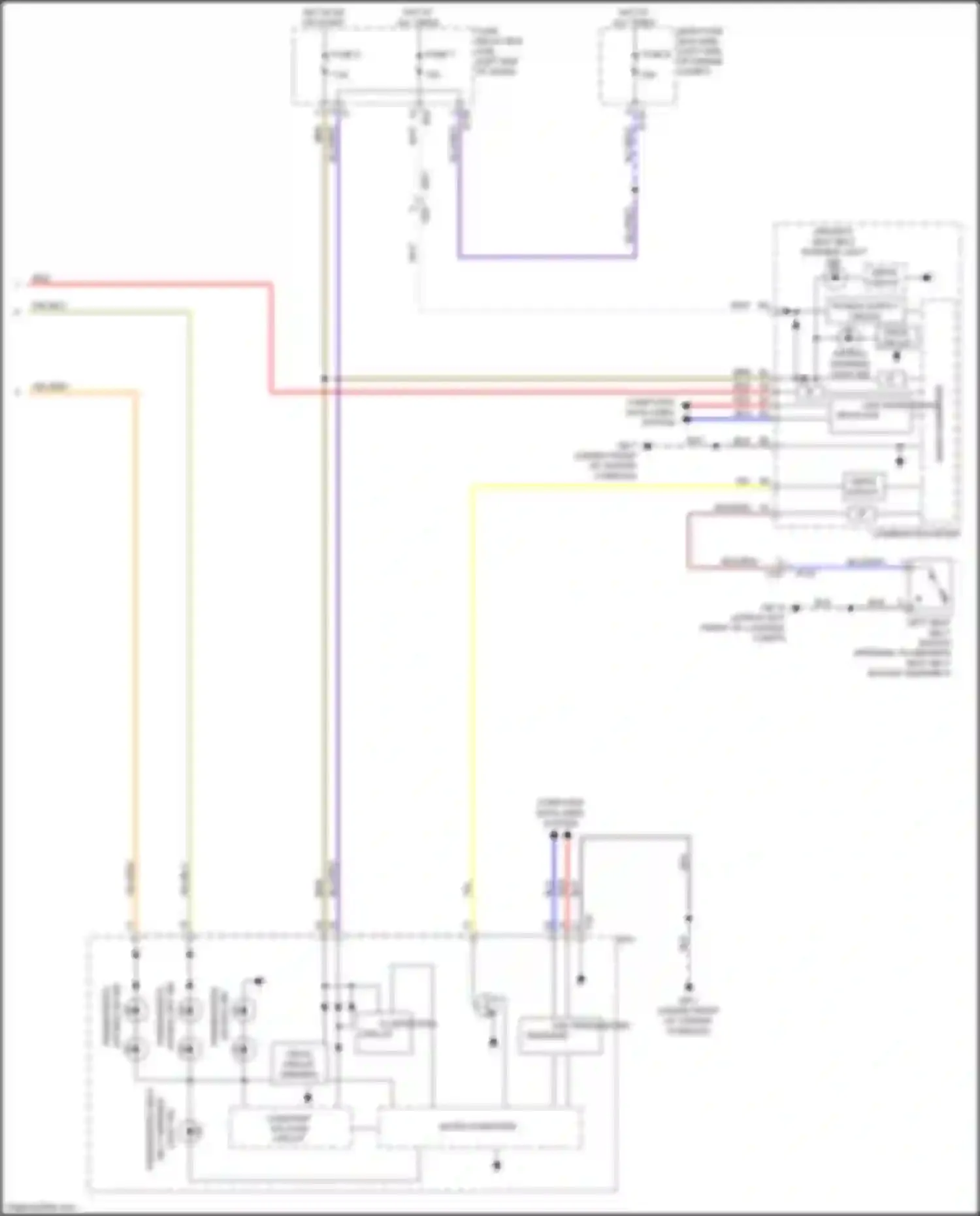 Wiring diagram computer data lines system for Subaru WRX STI VA facelift (2016-2021) (29 of 65)