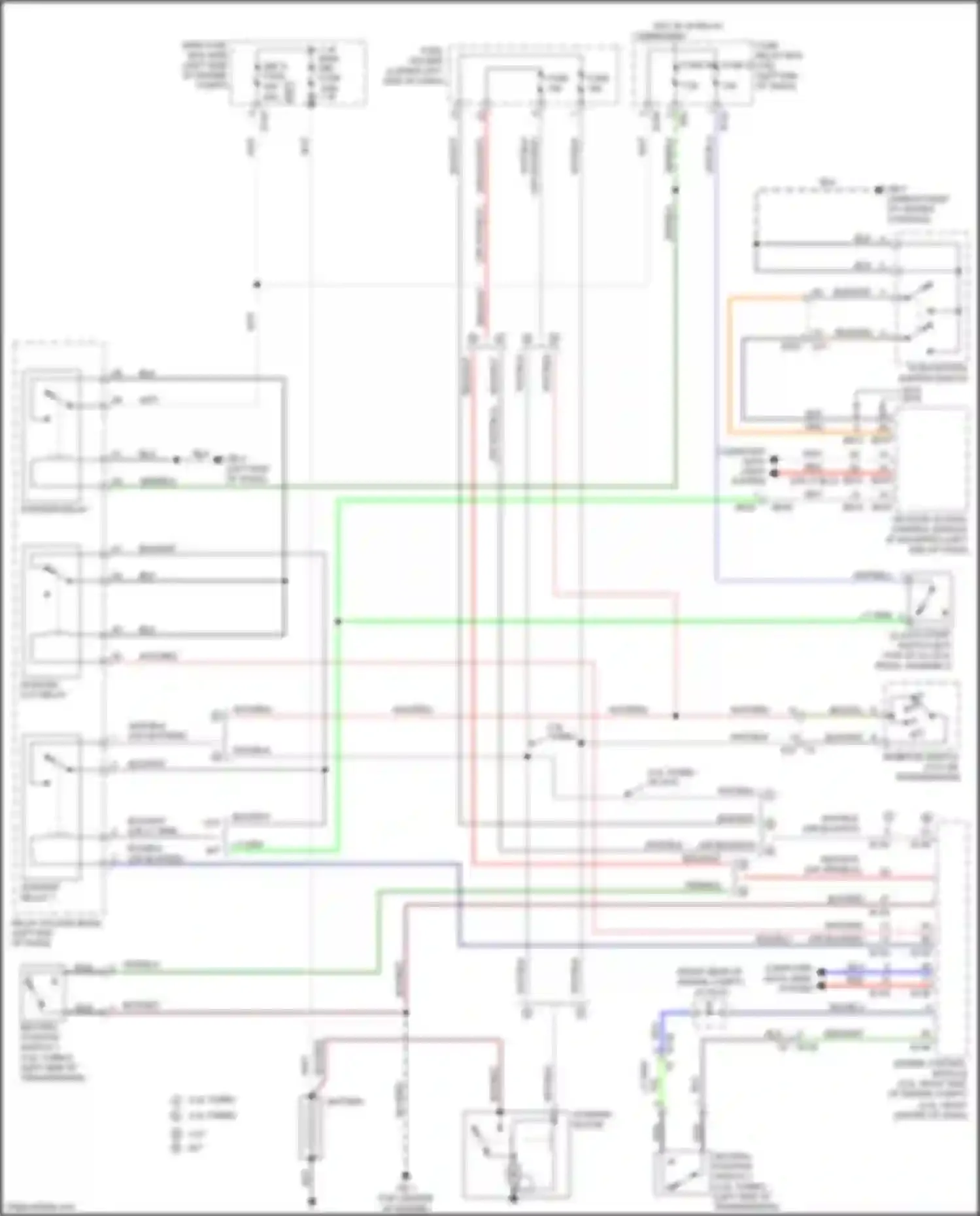 Wiring diagram computer data lines system for Subaru WRX STI VA facelift (2016-2021) (28 of 65)