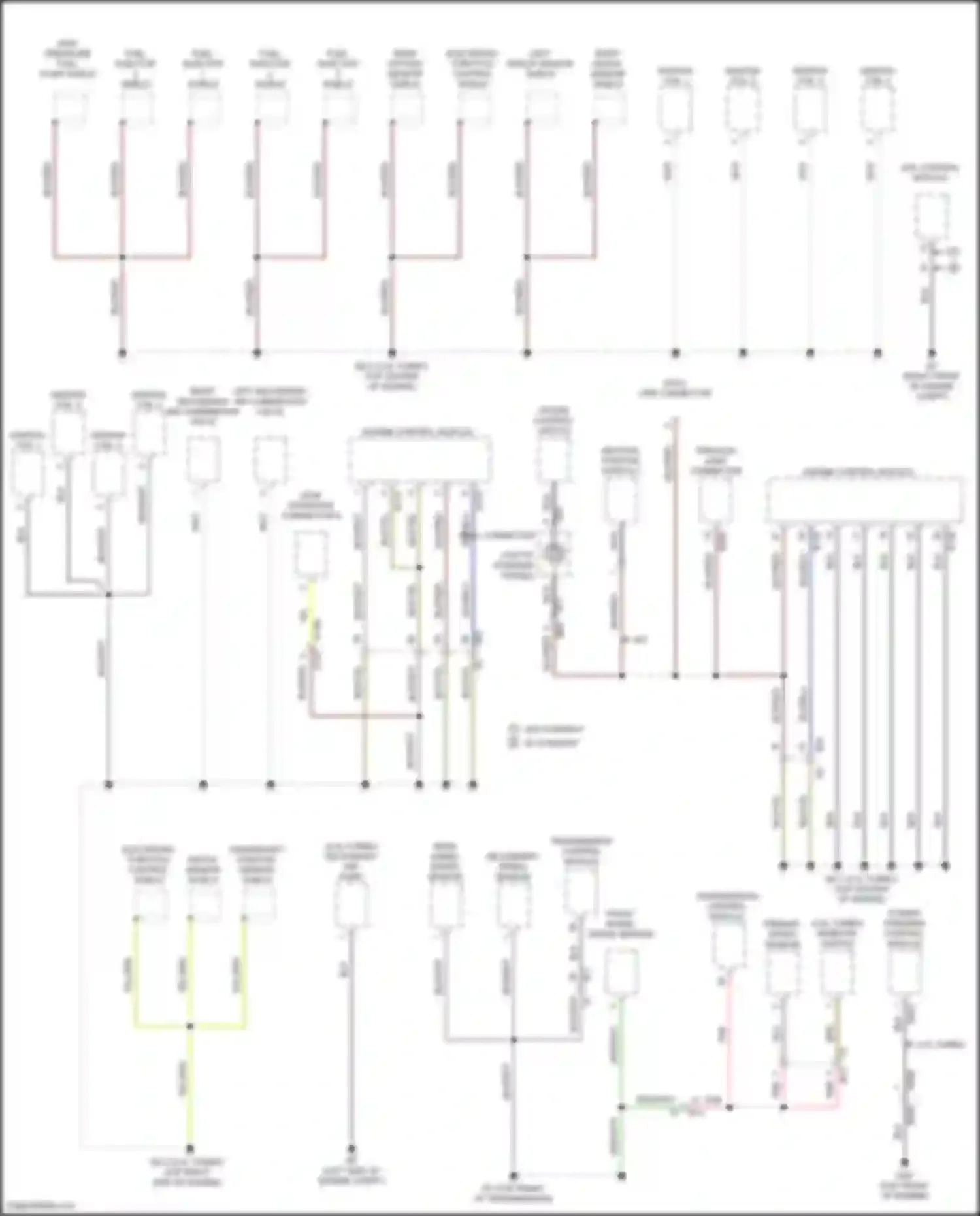 Wiring diagram crankshaft position sensor shield for Subaru WRX STI VA facelift (2016-2021) (1 of 1)