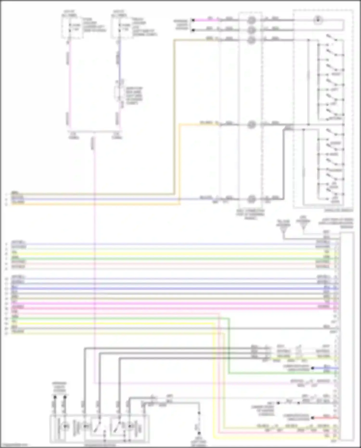 Wiring diagram data communication module for Subaru WRX STI VA facelift (2016-2021) (3 of 11)