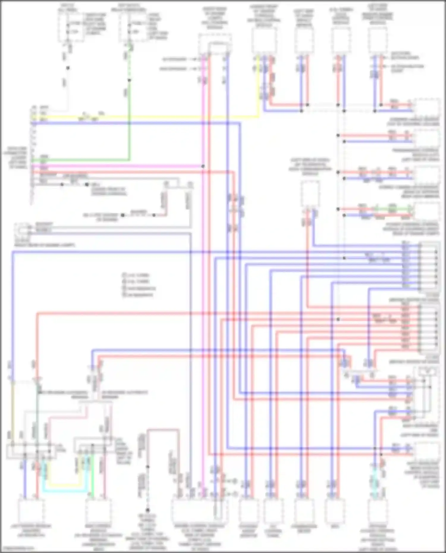 Wiring diagram data link connector for Subaru WRX STI VA facelift (2016-2021) (1 of 7)