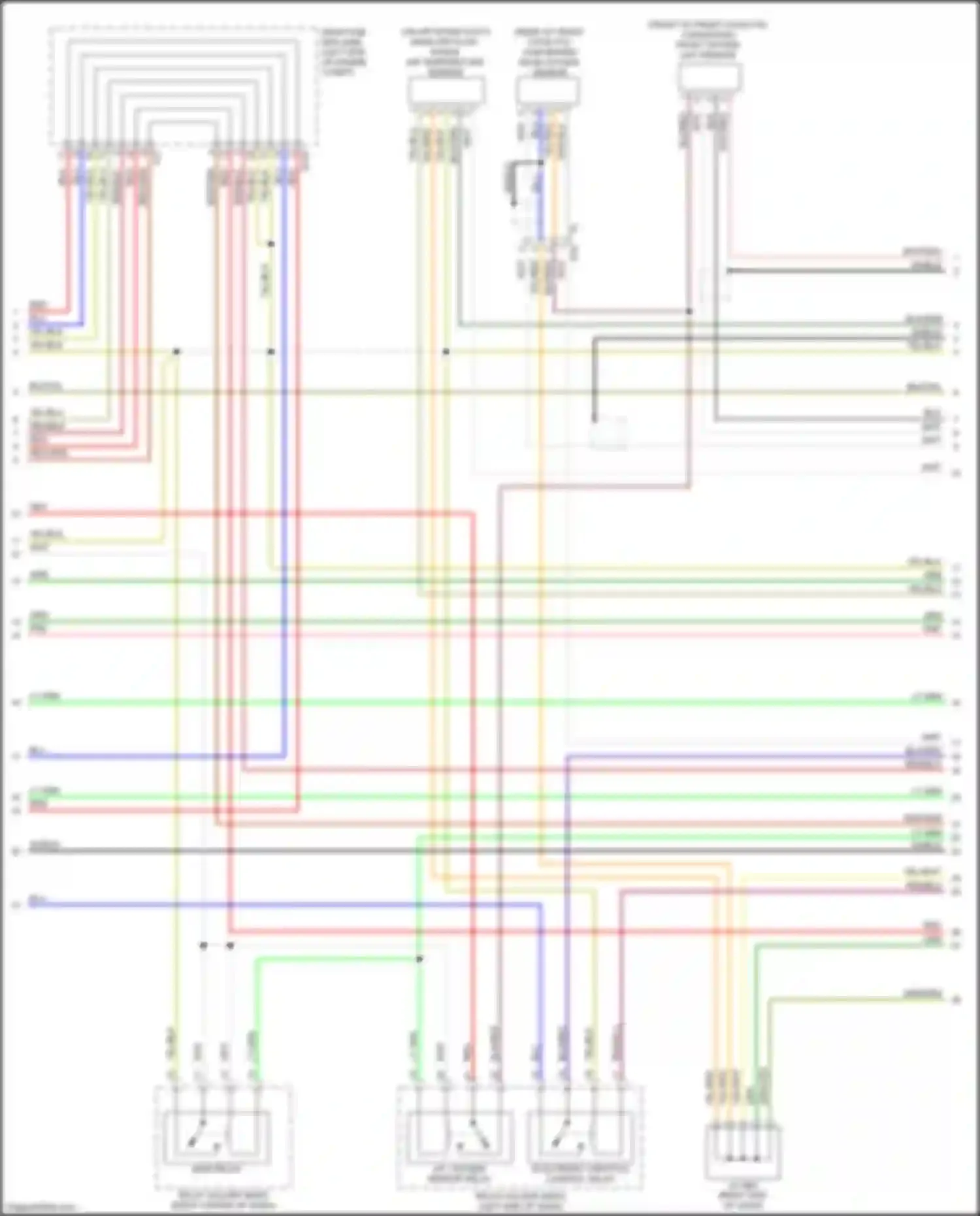 Wiring diagram electronic throttle control relay for Subaru WRX STI VA facelift (2016-2021) (7 of 7)