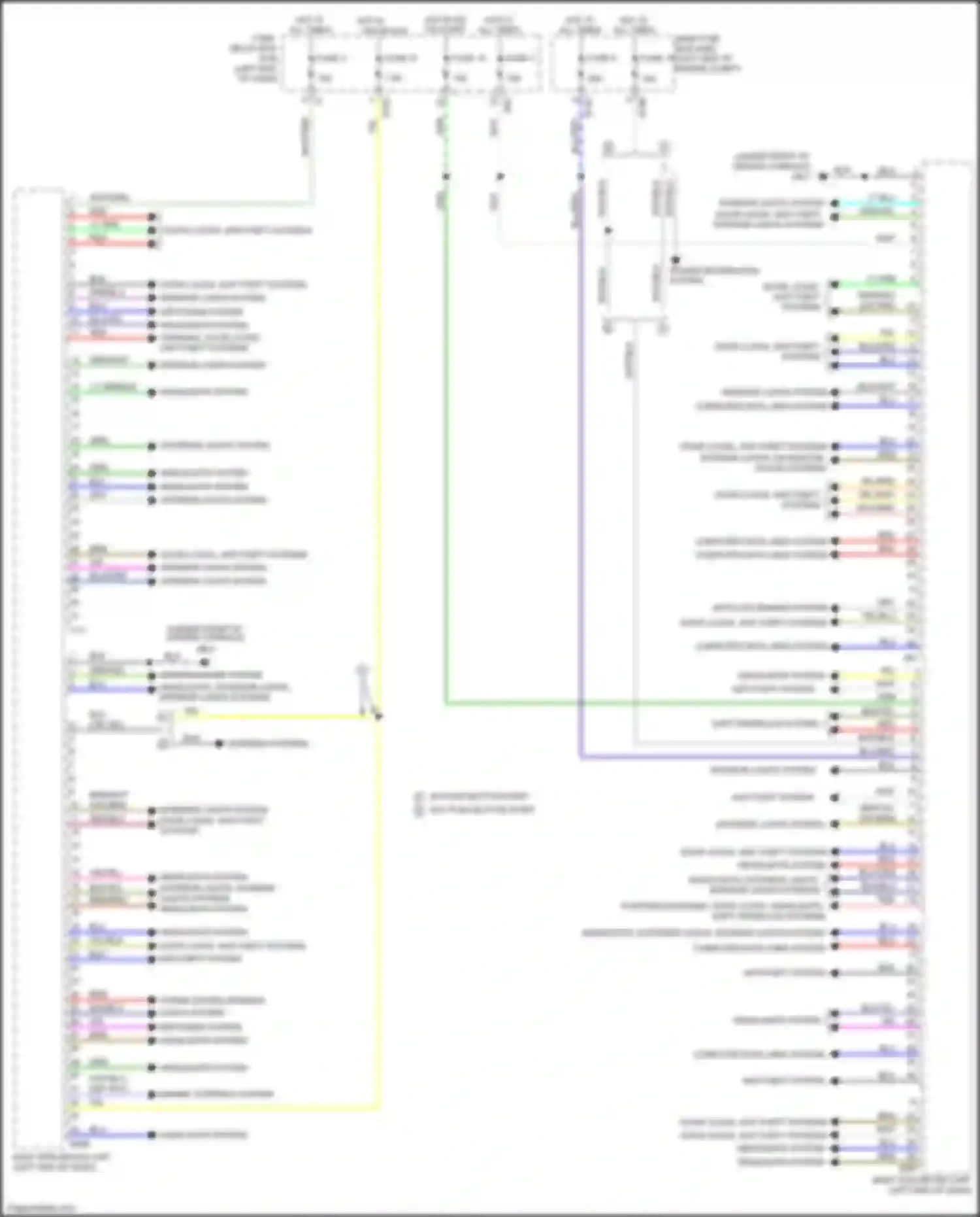 Wiring diagram engine controls system for Subaru WRX STI VA facelift (2016-2021) (4 of 8)
