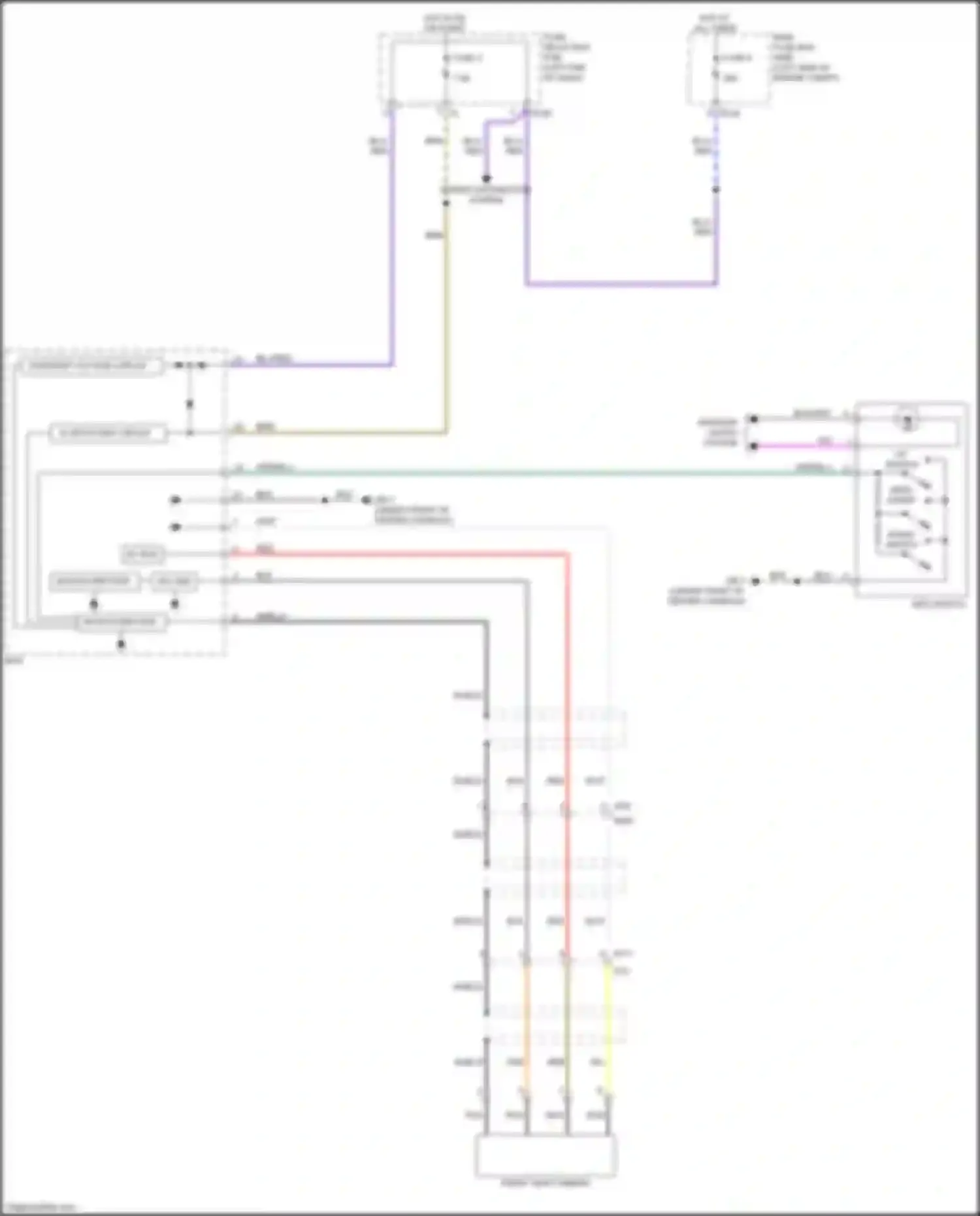 Wiring diagram ig detecting circuit for Subaru WRX STI VA facelift (2016-2021) (1 of 3)