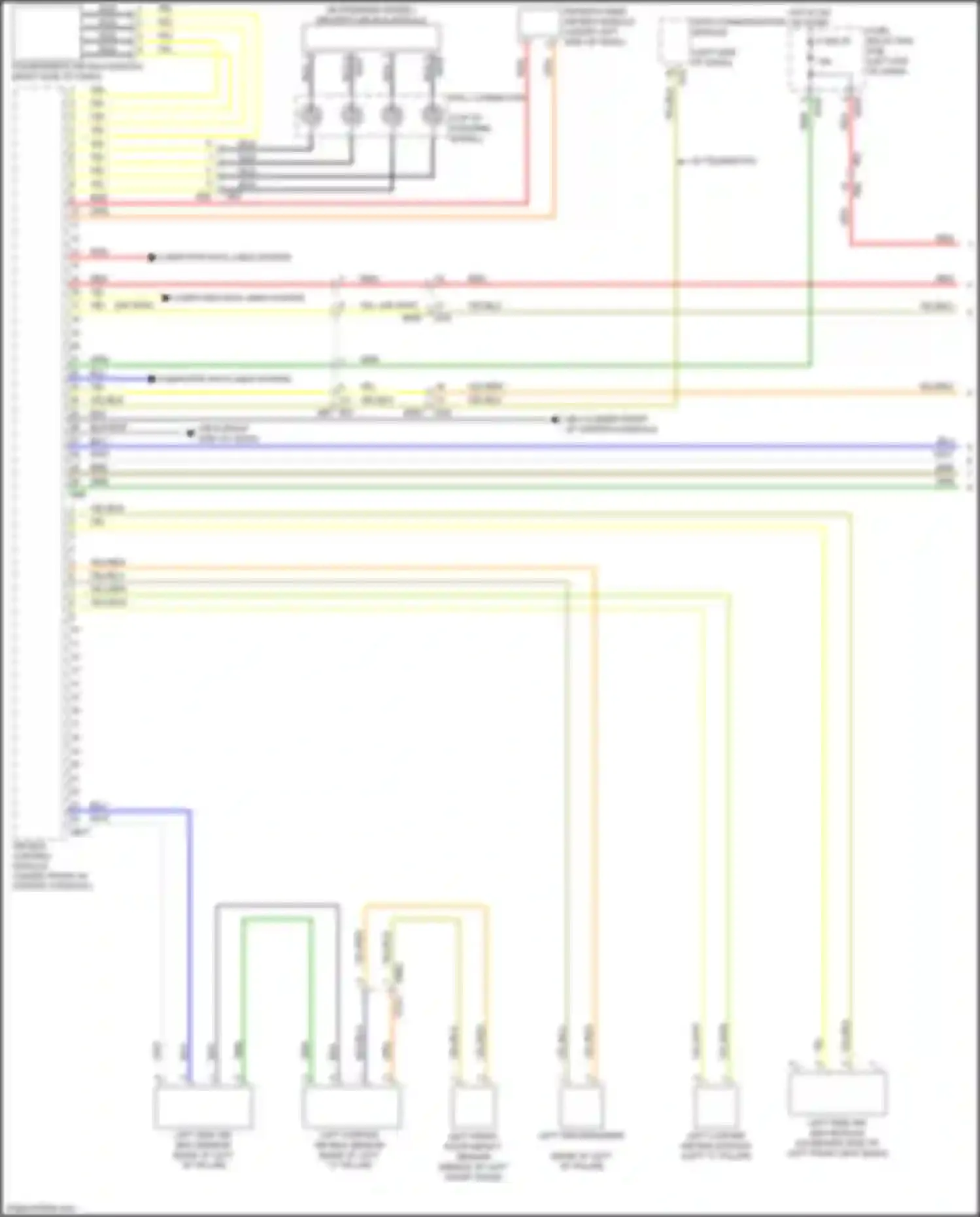 Wiring diagram roll connector for Subaru WRX STI VA facelift (2016-2021) (10 of 19)