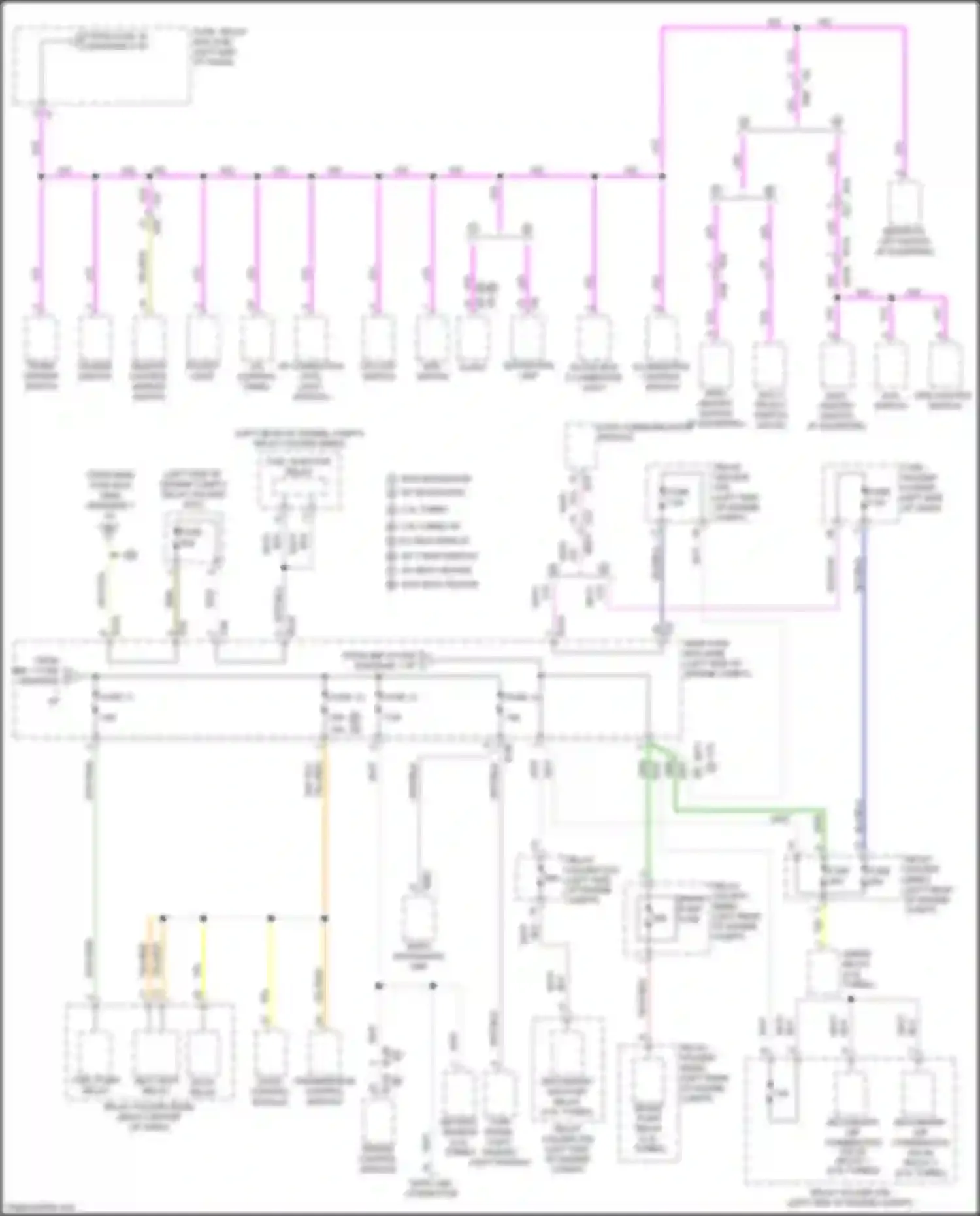 Wiring diagram secondary air combination valve relay 1 for Subaru WRX STI VA facelift (2016-2021) (2 of 3)
