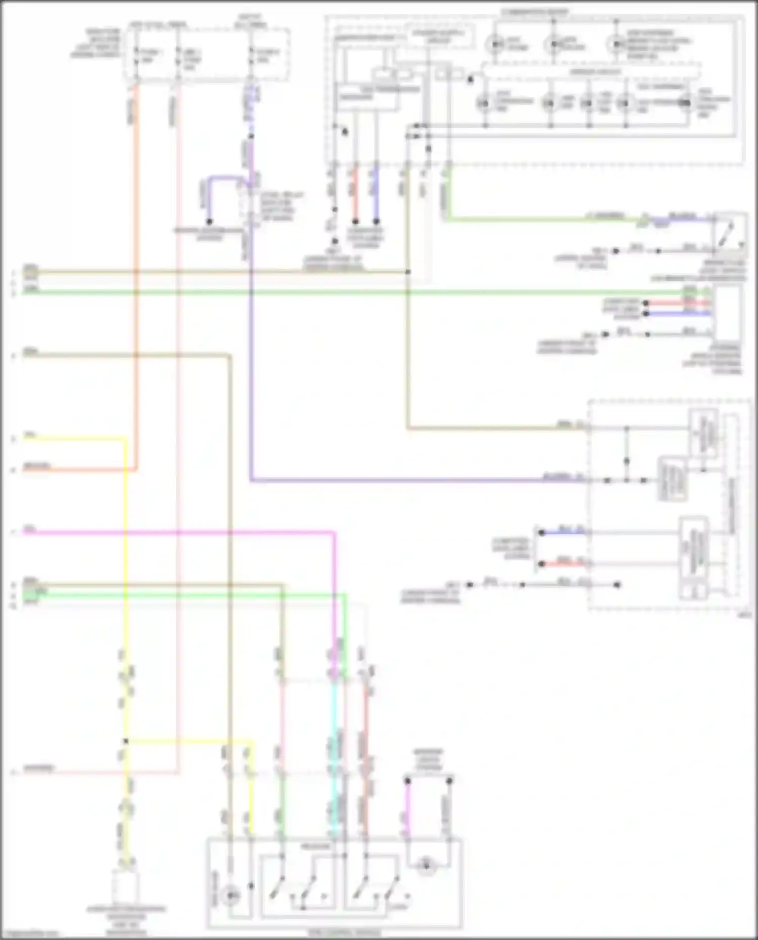 Wiring diagram steering angle sensor for Subaru WRX STI VA facelift (2016-2021) (1 of 6)
