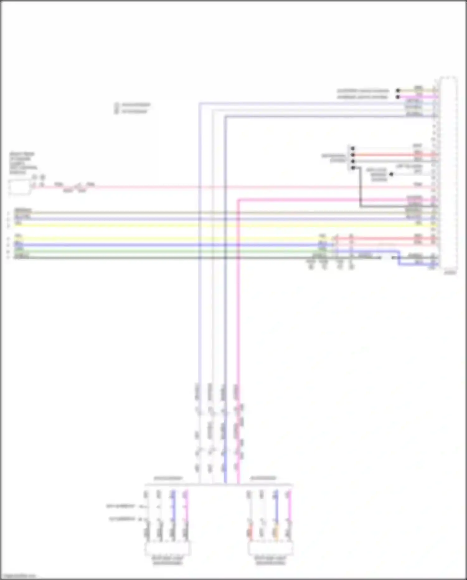Wiring diagram vdc control module for Subaru WRX STI VA facelift (2016-2021) (14 of 16)
