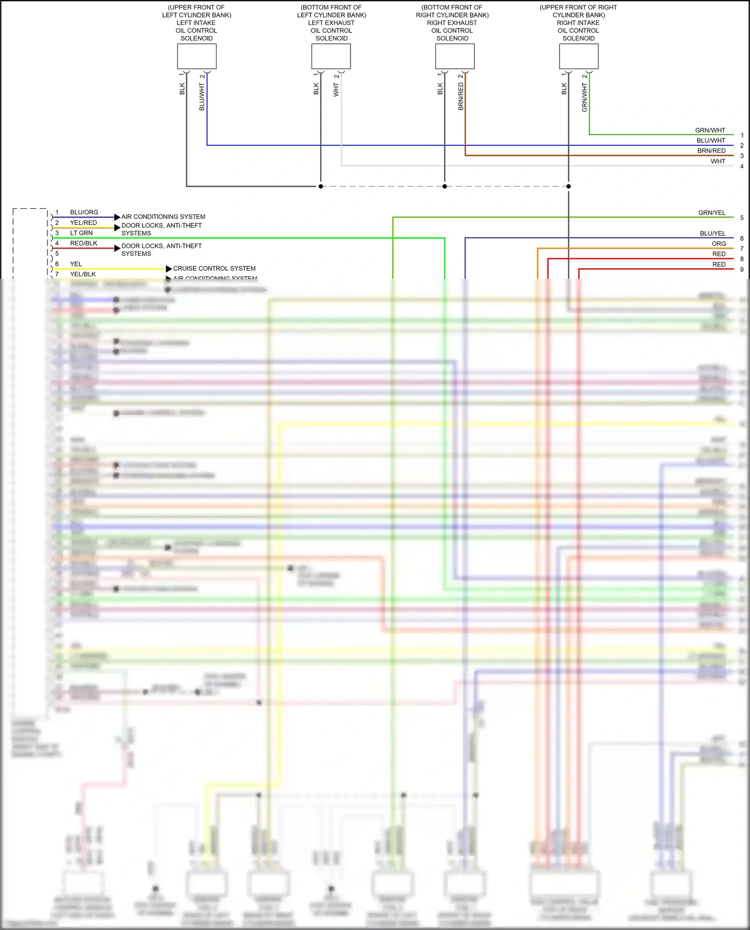 Subaru WRX VA facelift (2016-2021) computer data lines system wiring diagram  (58 of 65)