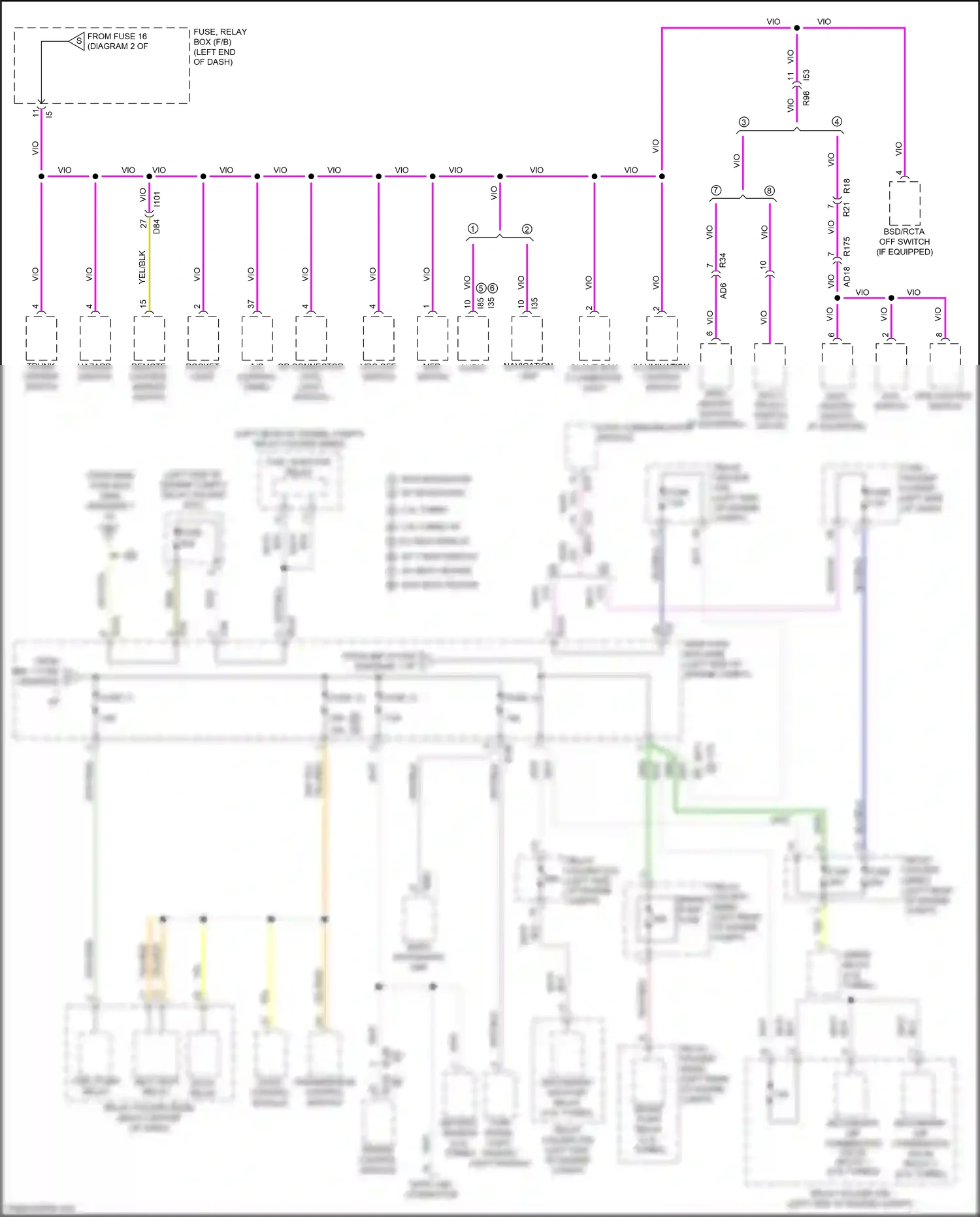 Subaru WRX VA facelift (2016-2021) dccd control module wiring diagram  (5 of 6)
