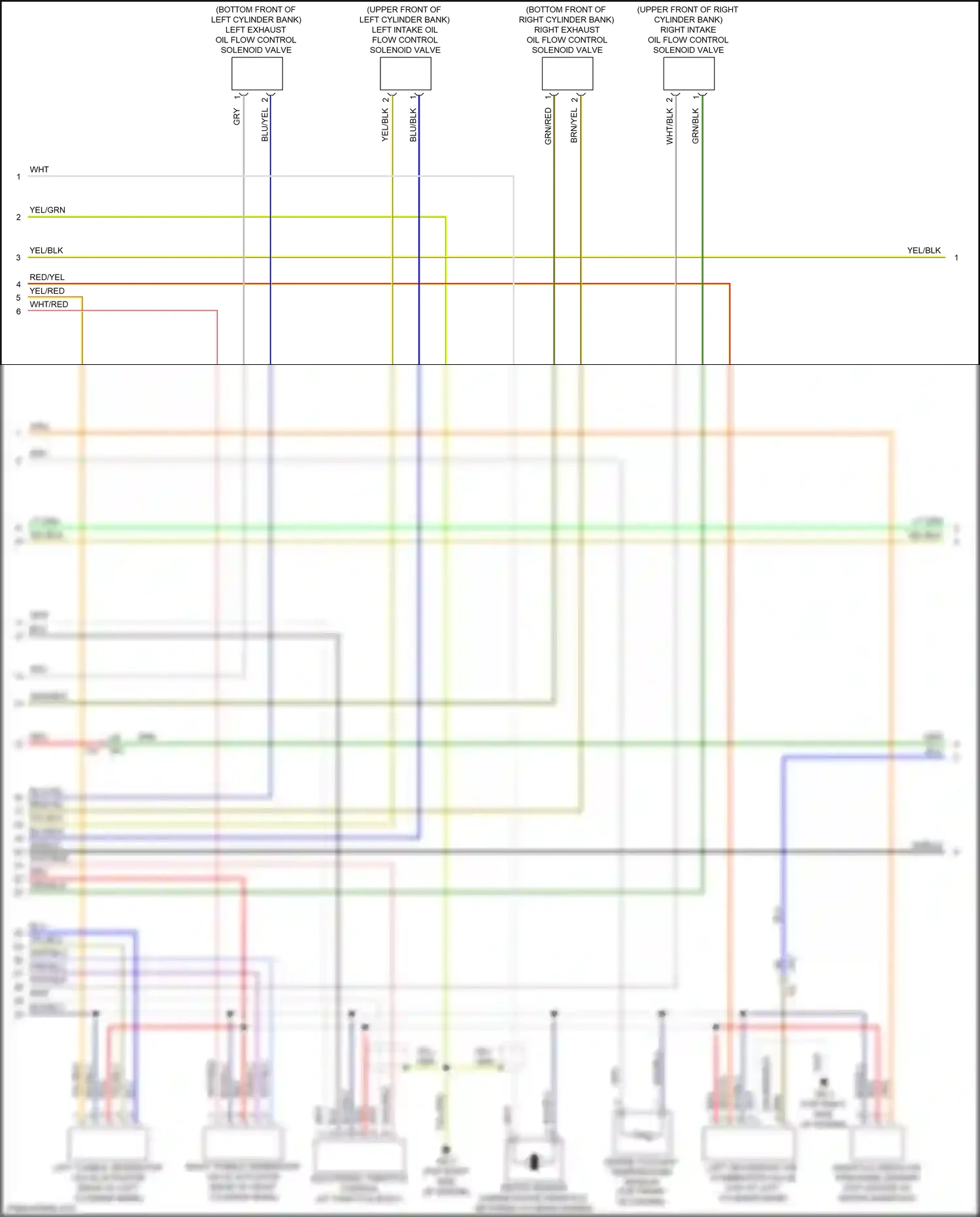Subaru WRX VA facelift (2016-2021) engine coolant temperature sensor wiring diagram  (4 of 4)