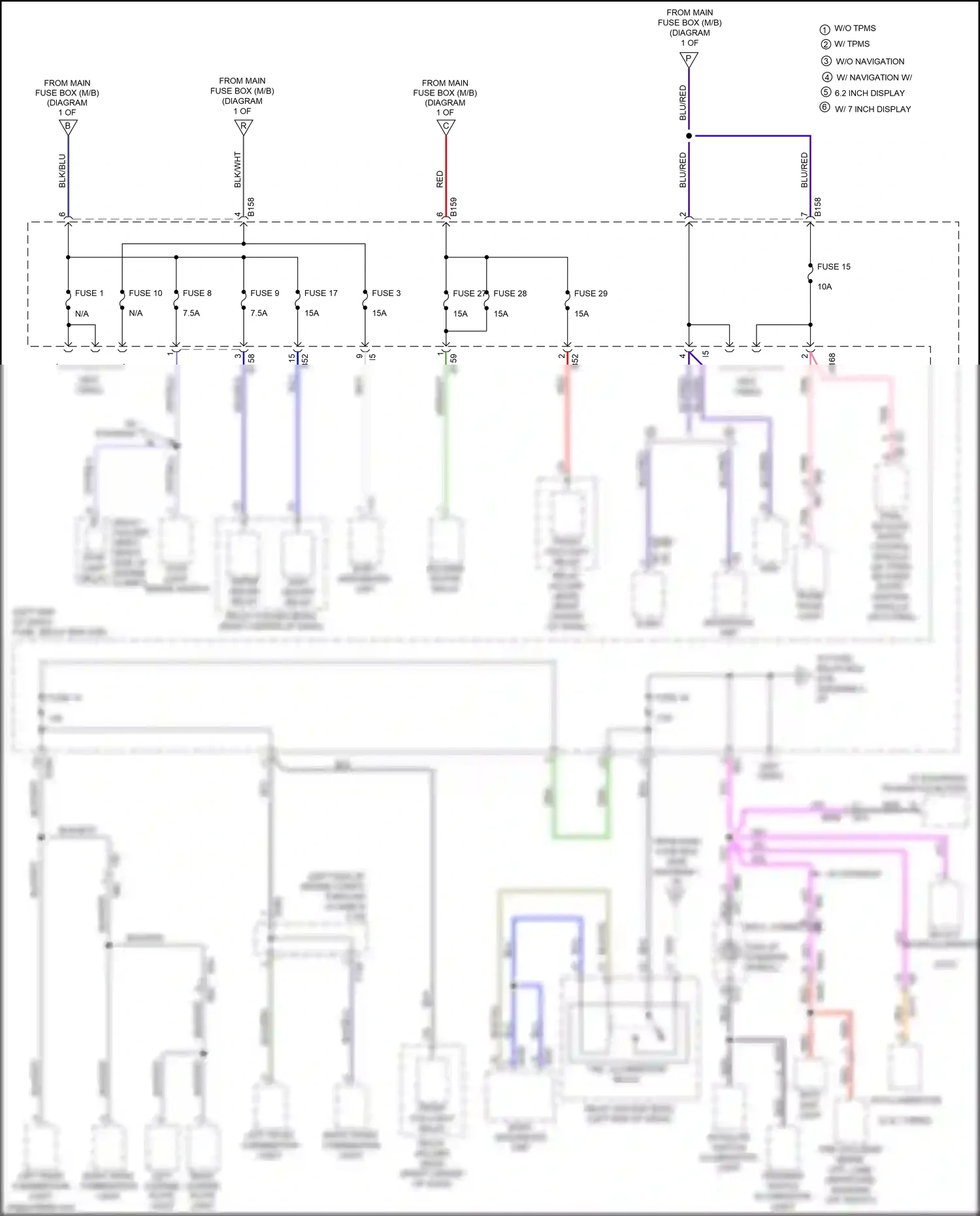 Subaru WRX VA facelift (2016-2021) keyless entry control module wiring diagram  (6 of 8)