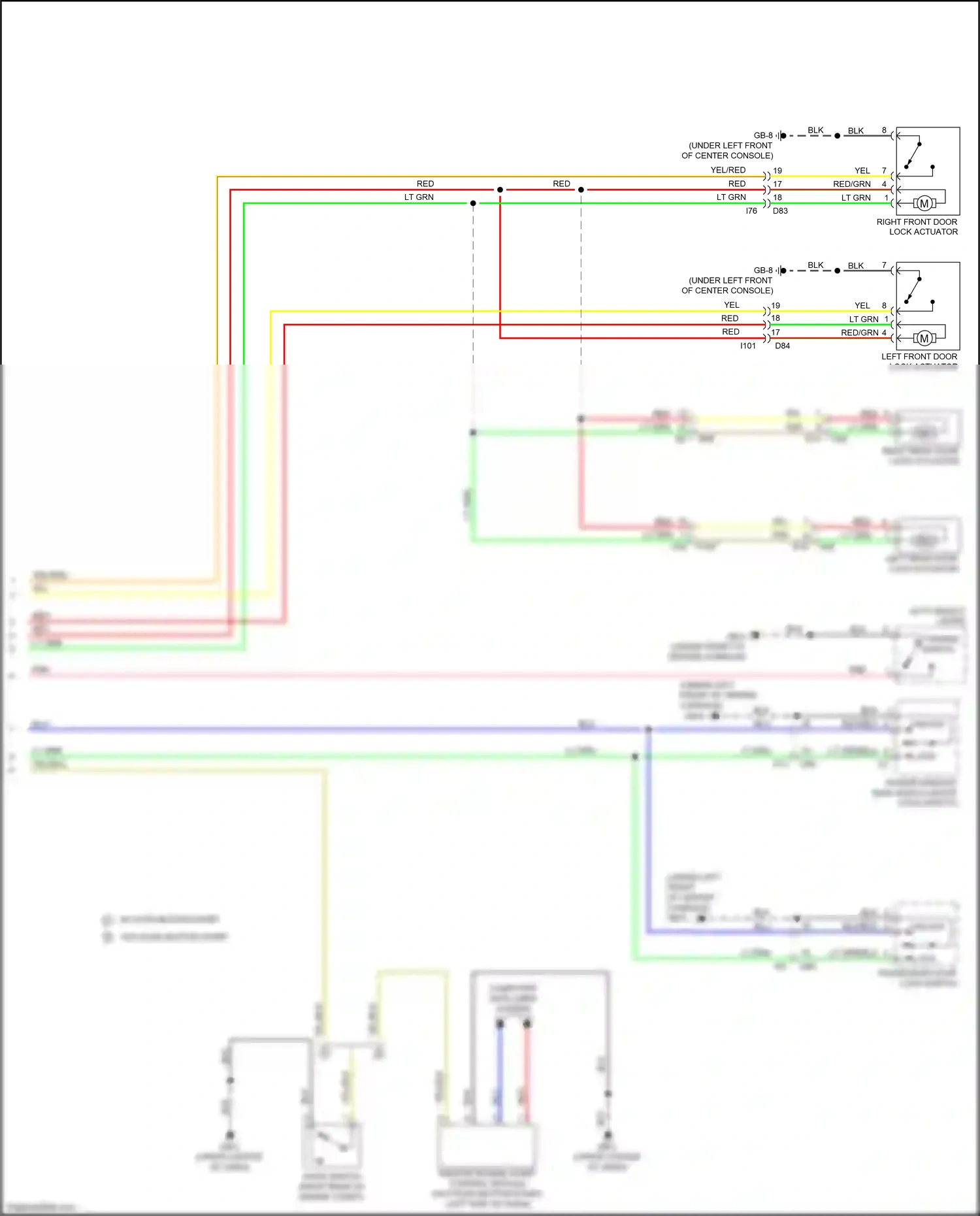 Subaru WRX VA facelift (2016-2021) remote engine start control module wiring diagram  (10 of 10)