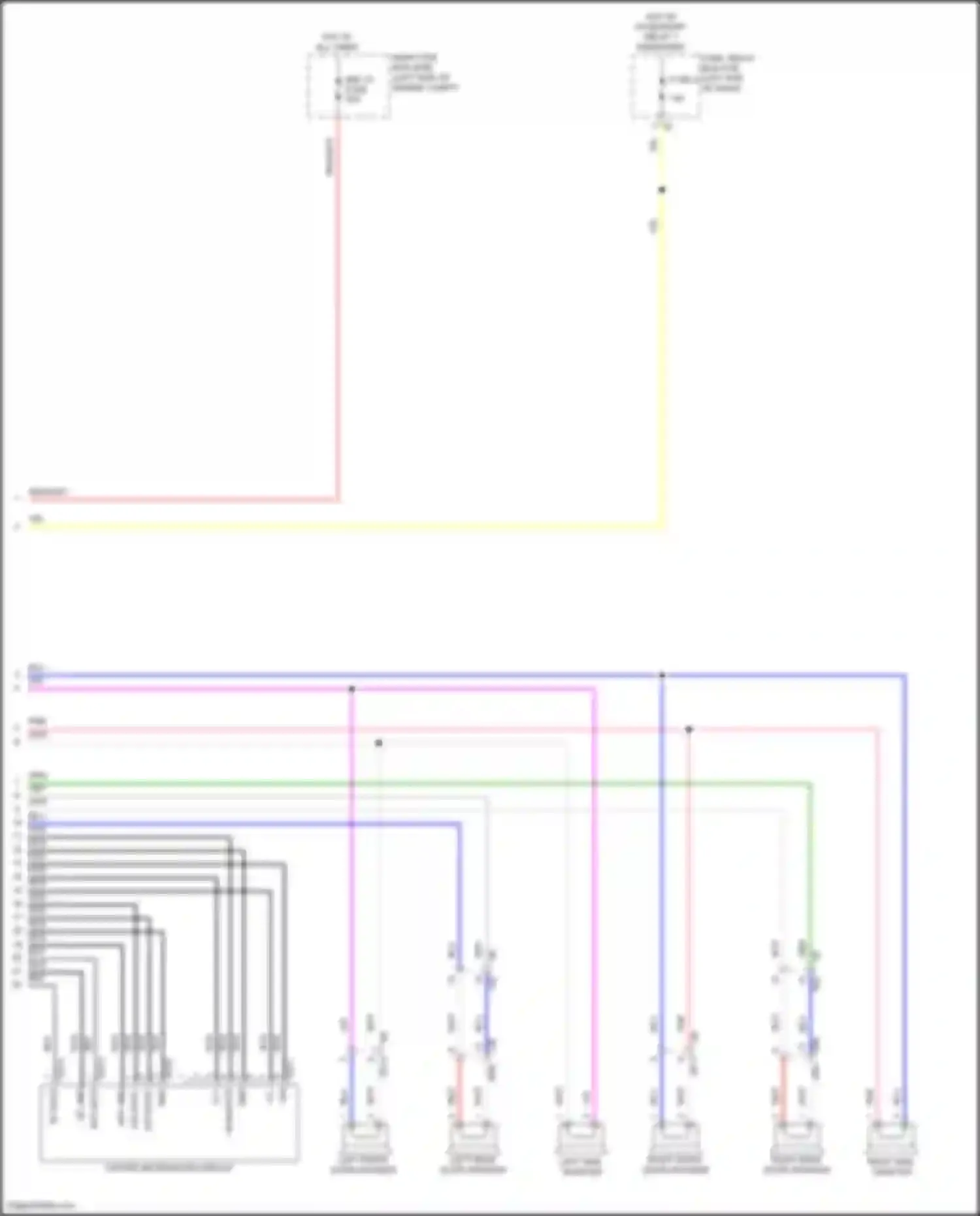 Wiring diagram bt data for Subaru WRX VB (2021-2024) (2 of 12)