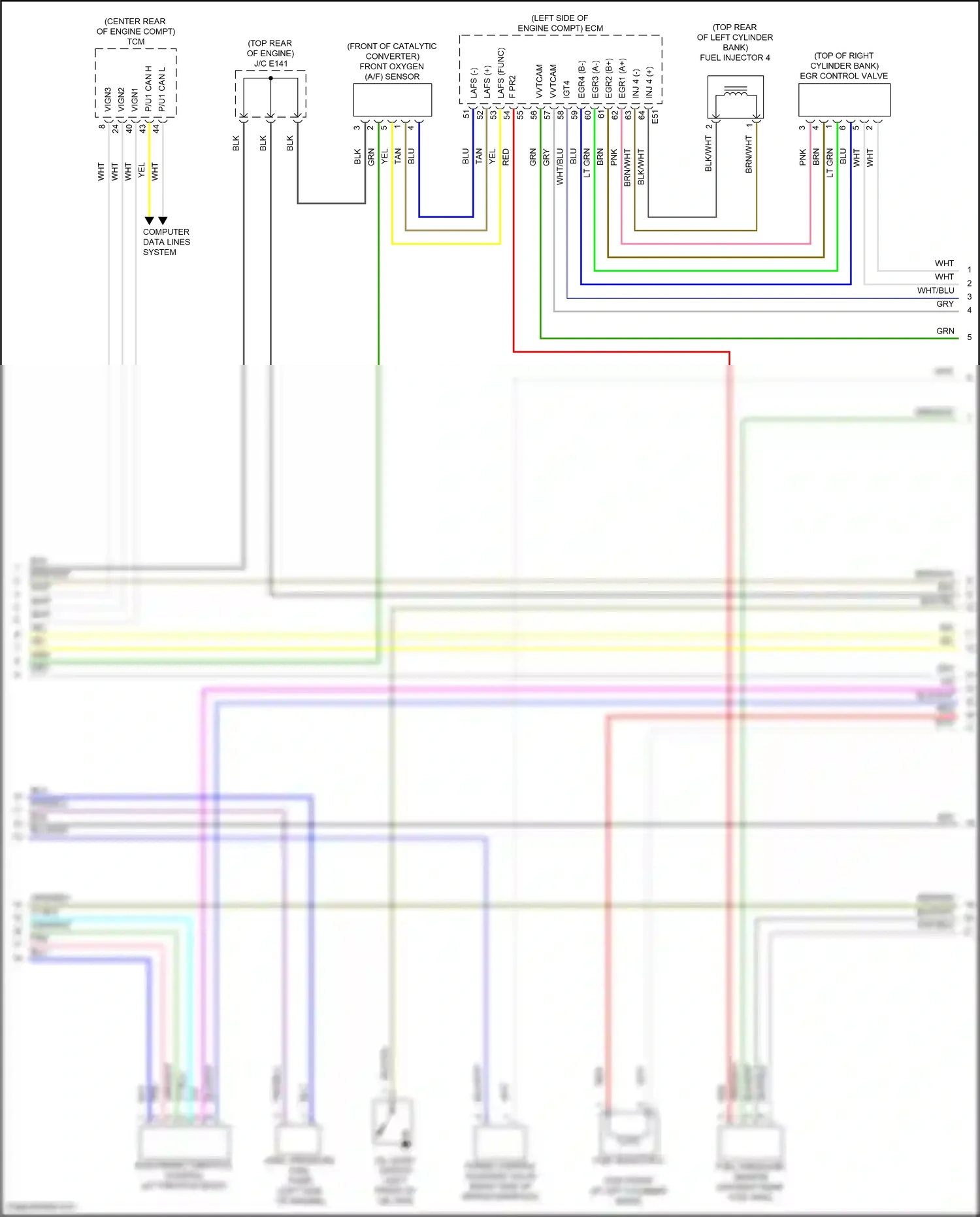 Subaru WRX VB (2021-2024) computer data lines system wiring diagram  (73 of 73)