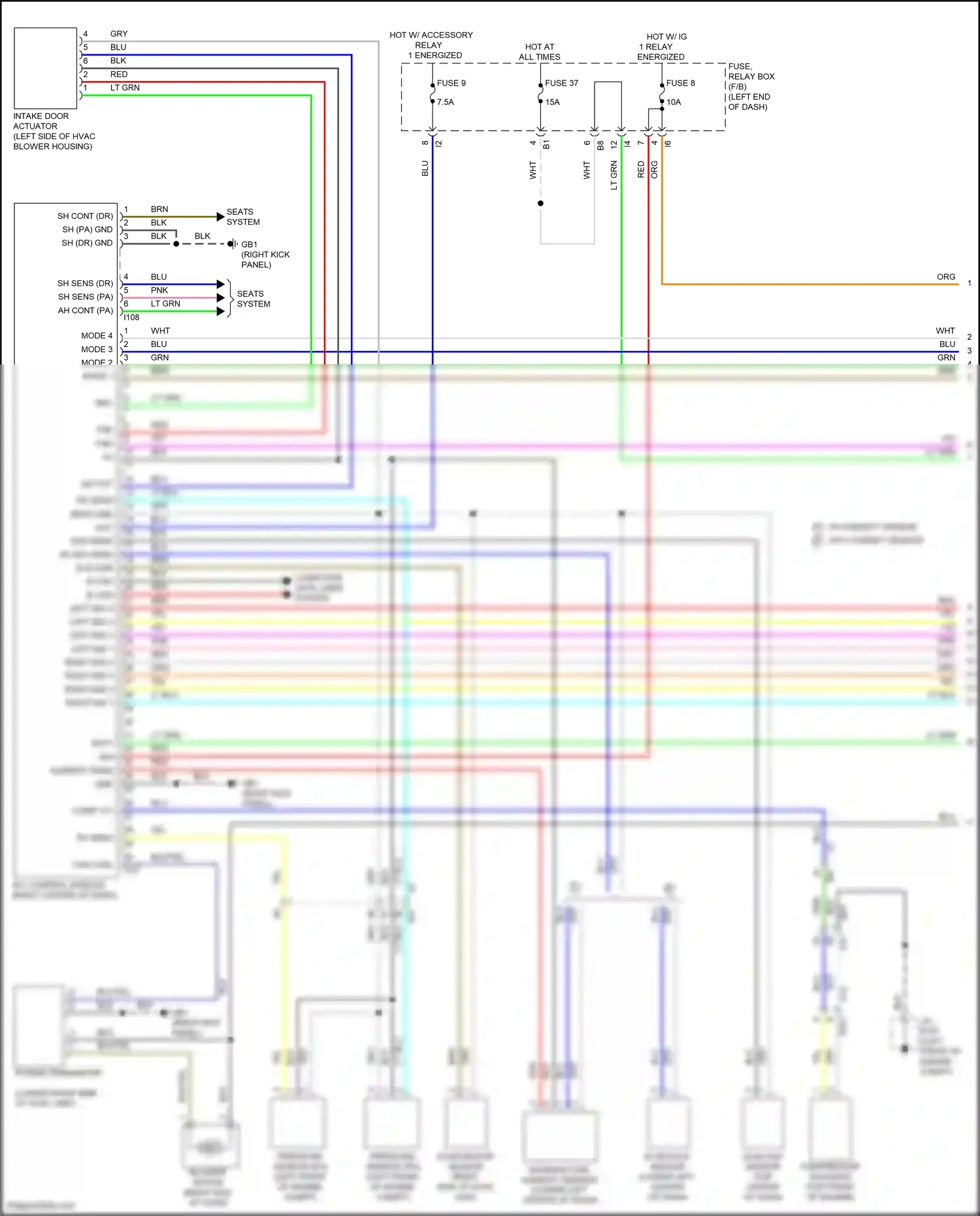 Subaru WRX VB (2021-2024) computer data lines system wiring diagram  (61 of 73)