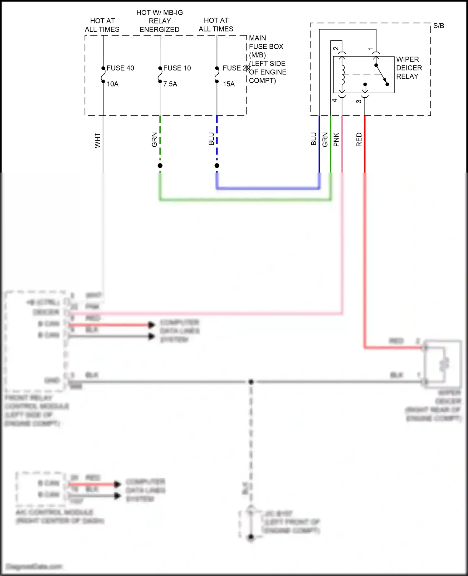 Subaru WRX VB (2021-2024) computer data lines system wiring diagram  (10 of 73)