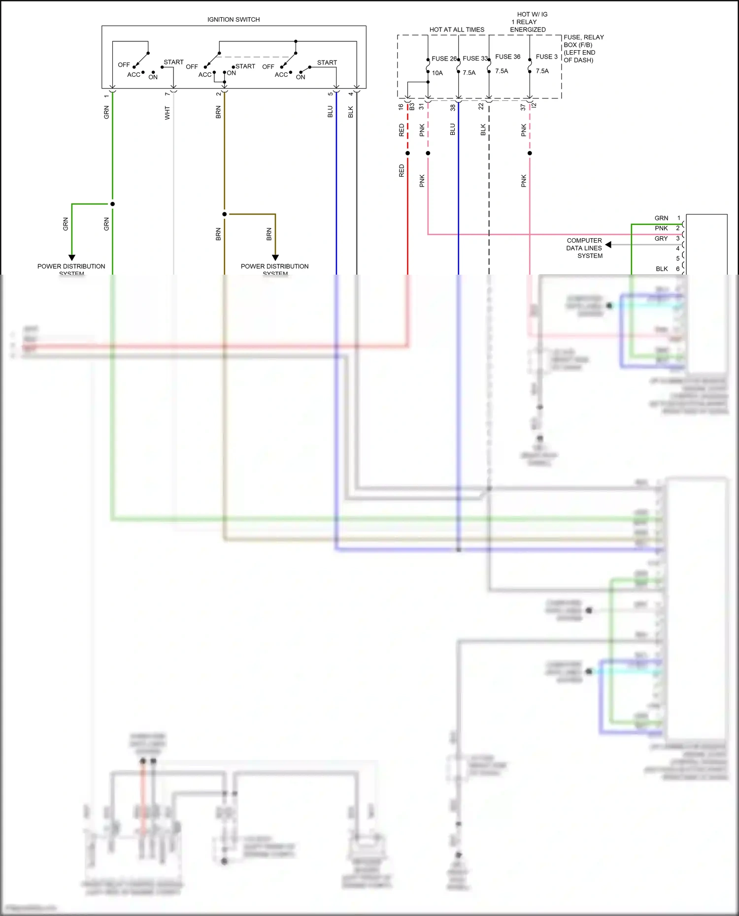 Subaru WRX VB (2021-2024) computer data lines system wiring diagram  (37 of 73)