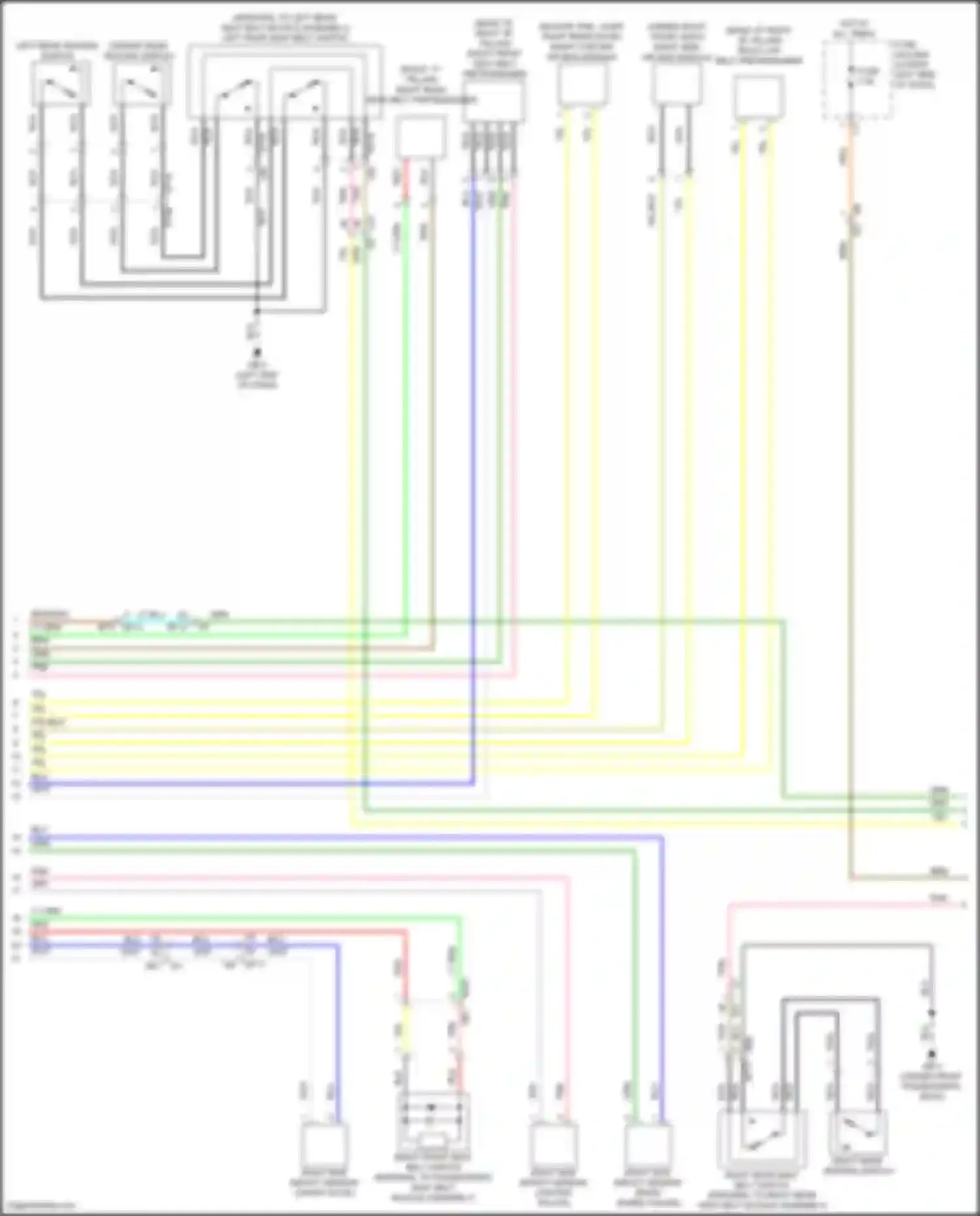 Wiring diagram gb-4 for Subaru WRX VB (2021-2024) (6 of 7)
