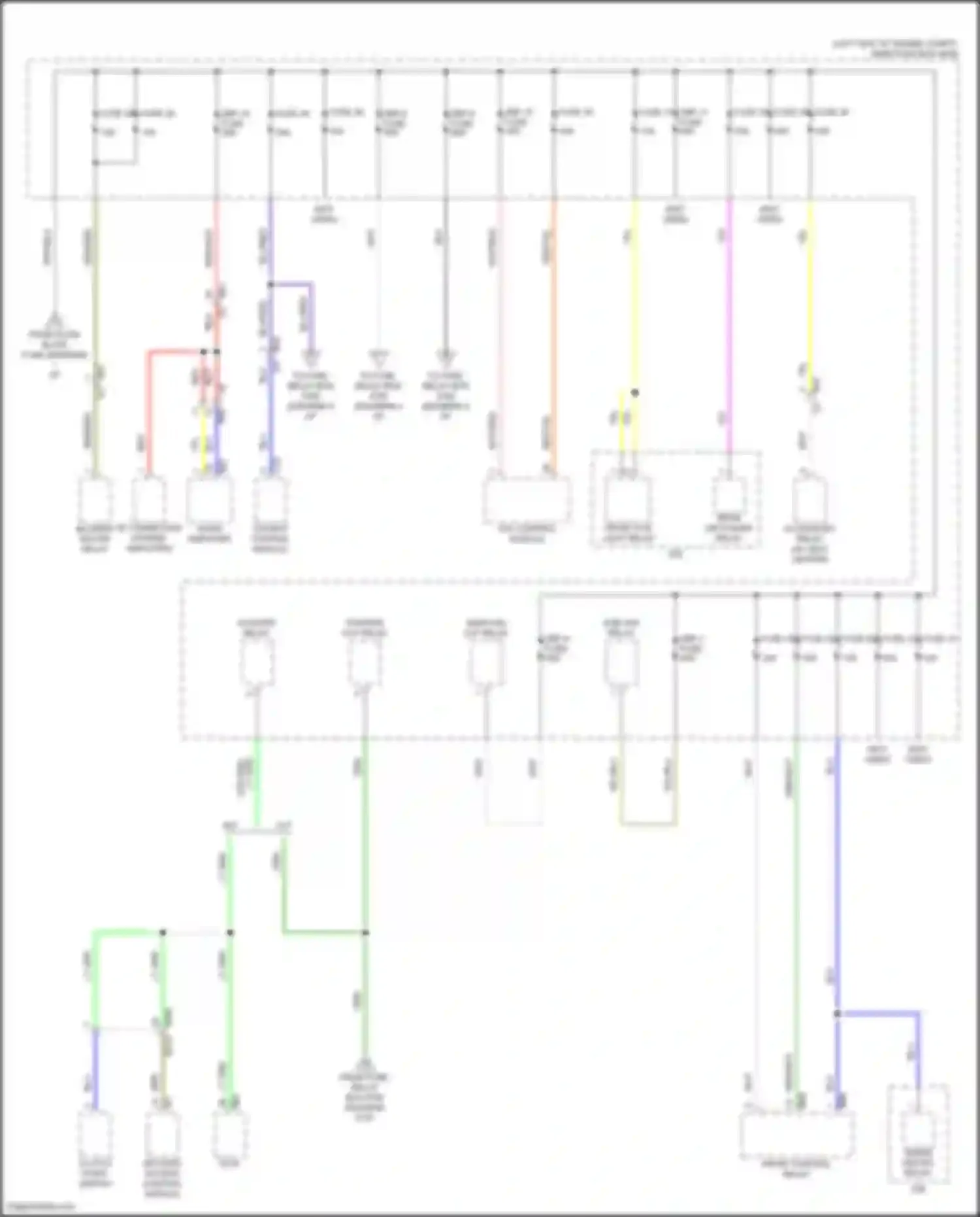 Wiring diagram grn/red for Subaru WRX VB (2021-2024) (6 of 14)