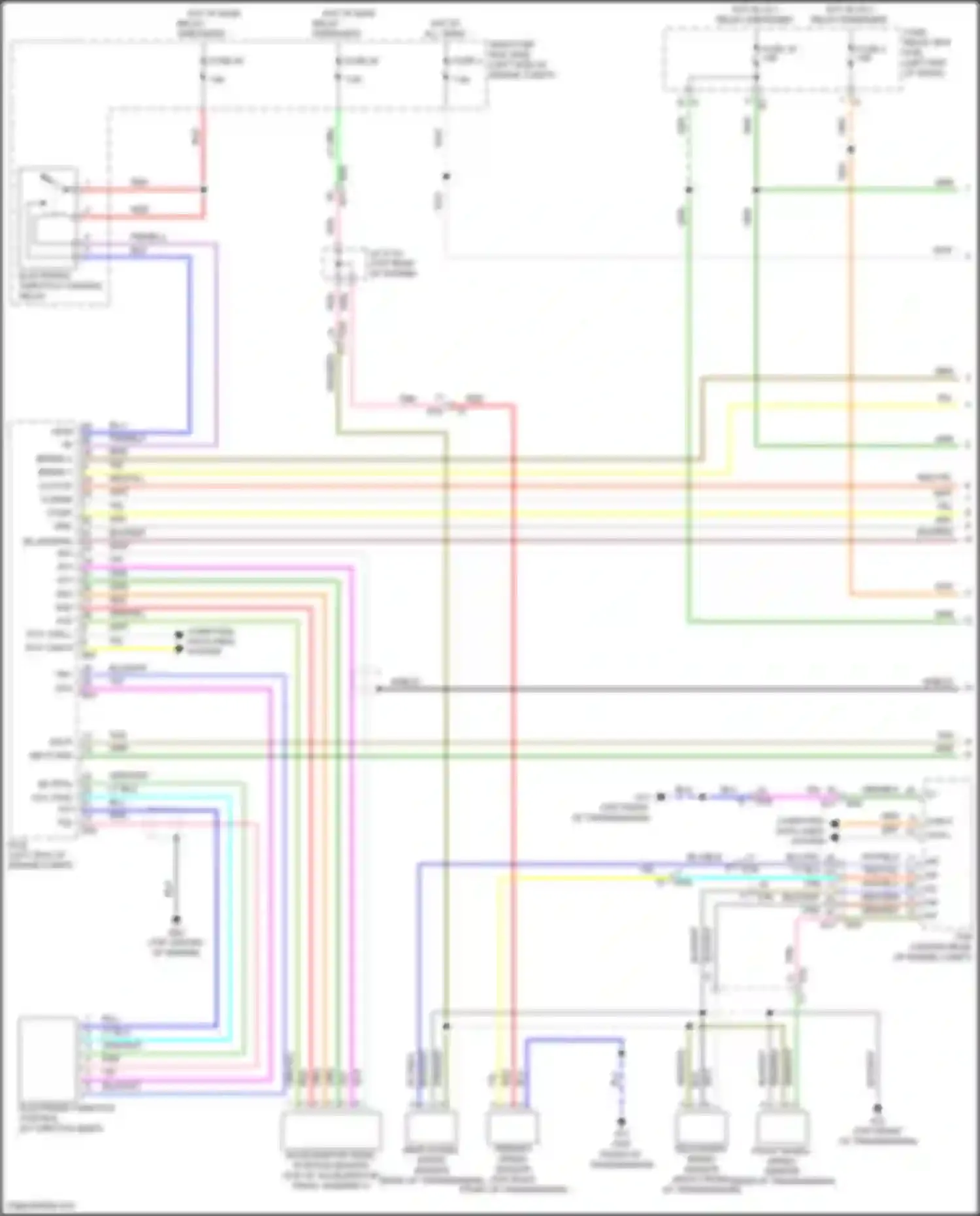 Wiring diagram grn/wht for Subaru WRX VB (2021-2024) (1 of 12)