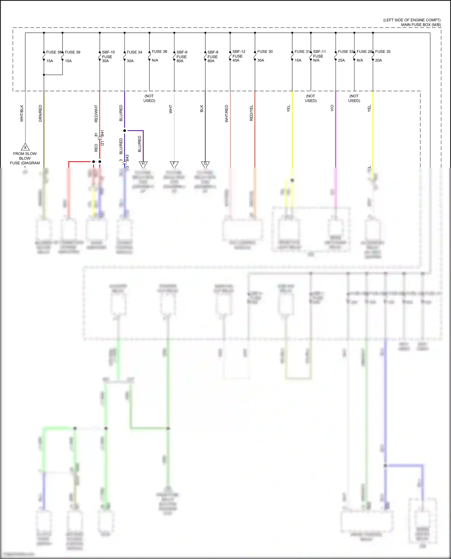 Subaru WRX VB (2021-2024) keyless access control module wiring diagram  (4 of 17)