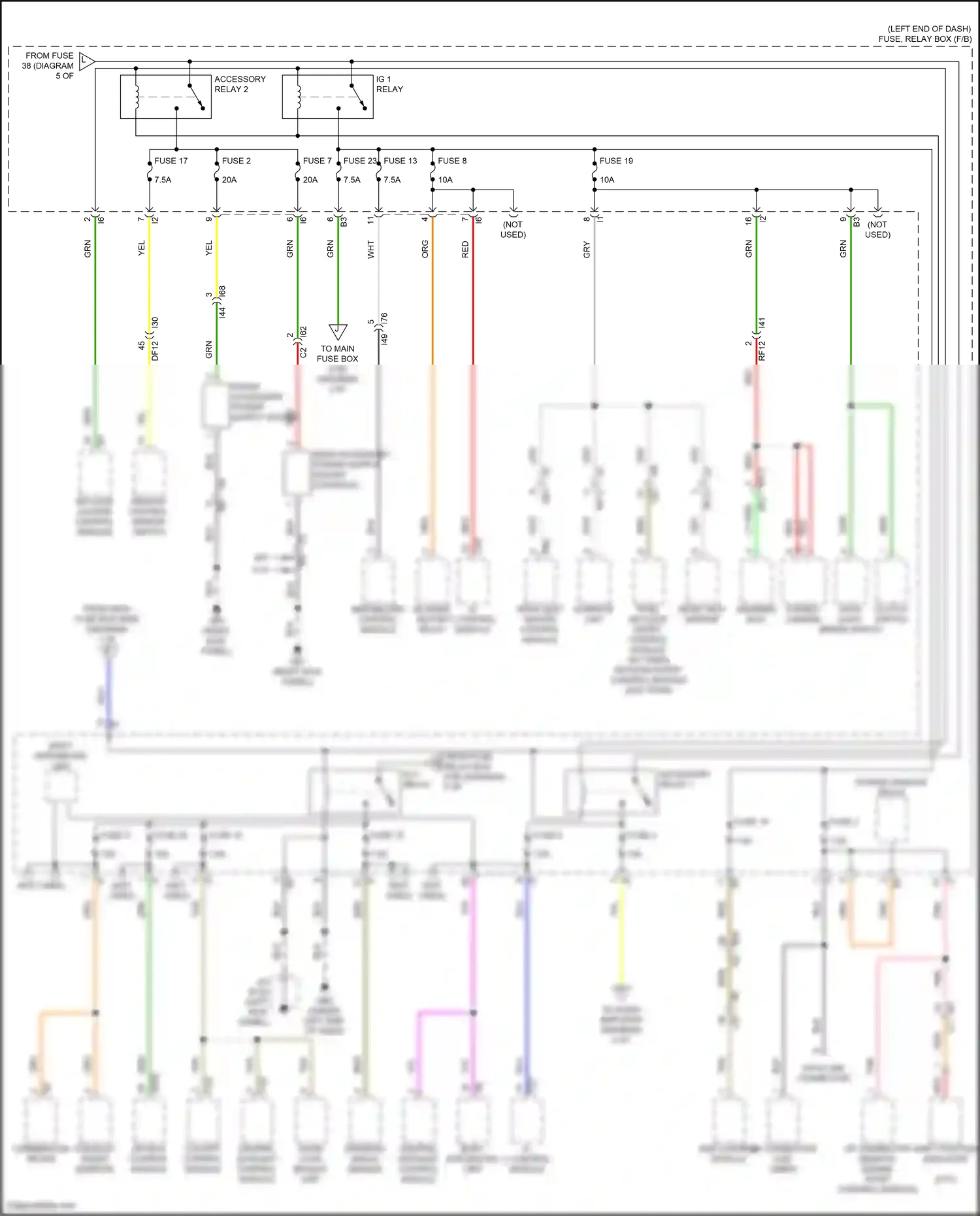 Subaru WRX VB (2021-2024) keyless entry control module wiring diagram  (5 of 6)
