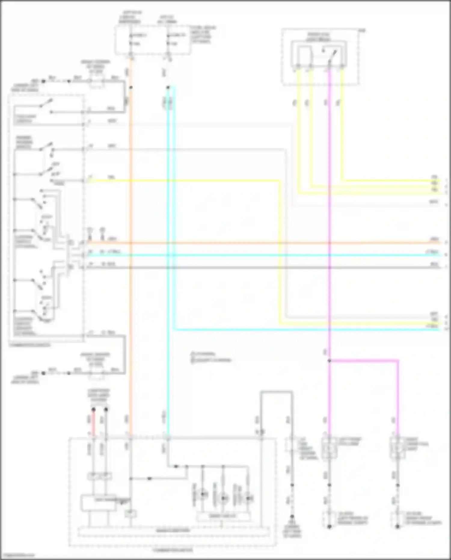 Wiring diagram lighting ind for Subaru WRX VB (2021-2024) (1 of 2)