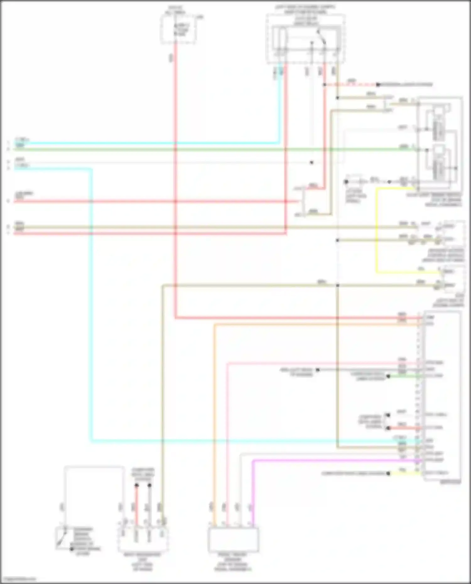 Wiring diagram sb sw for Subaru WRX VB (2021-2024) (1 of 4)