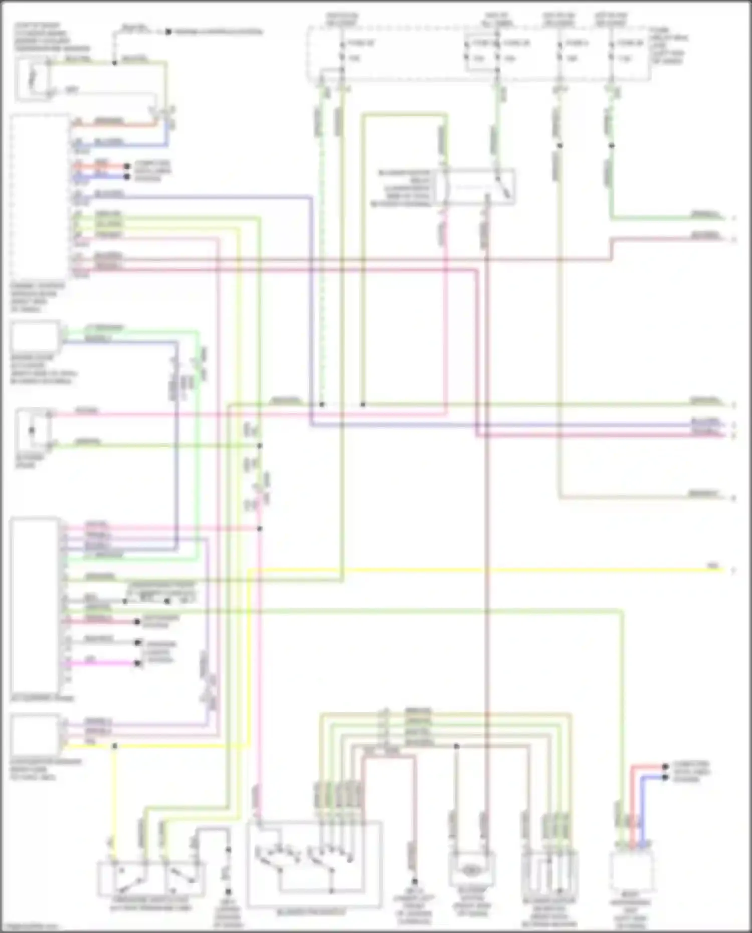 XV Subaru GP facelift (2015-2017): Manual a/c circuit (1 of 2)