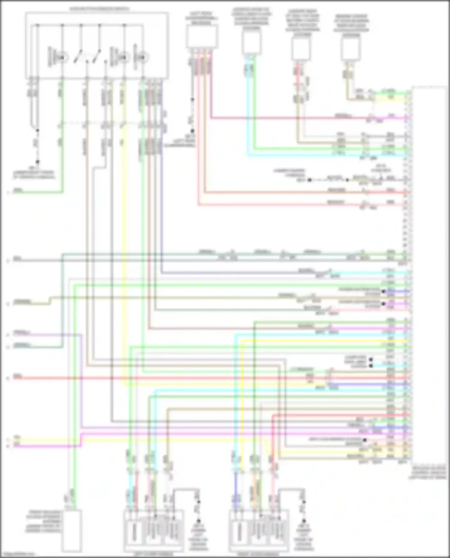 XV Subaru GP facelift (2015-2017): Forced entry circuit, w/ hev (4 of 4)