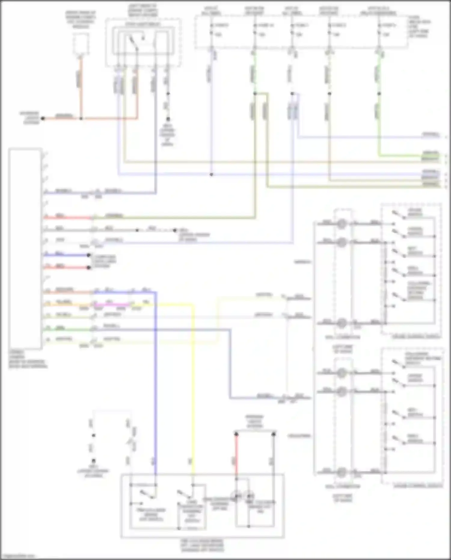 XV Subaru GP facelift (2015-2017): Eyesight circuit (1 of 2)