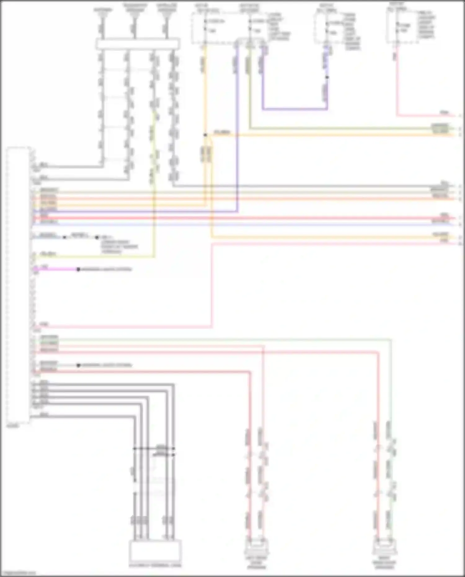XV Subaru GP facelift (2015-2017): Navigation circuit, hybrid w/ telematics (1 of 3)