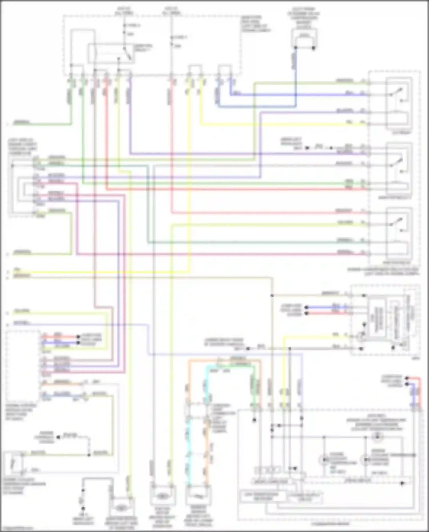 Wiring diagram fuse 2 for Subaru XV GP facelift (2015-2017) (1 of 6)