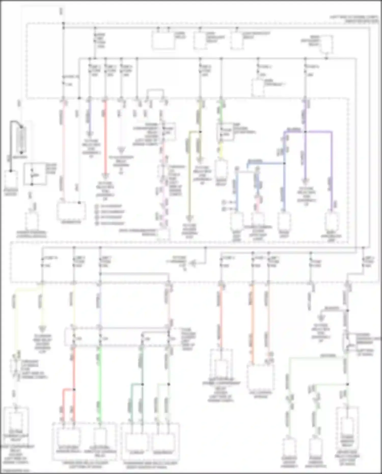 Wiring diagram fuse 2 for Subaru XV GP facelift (2015-2017) (6 of 6)