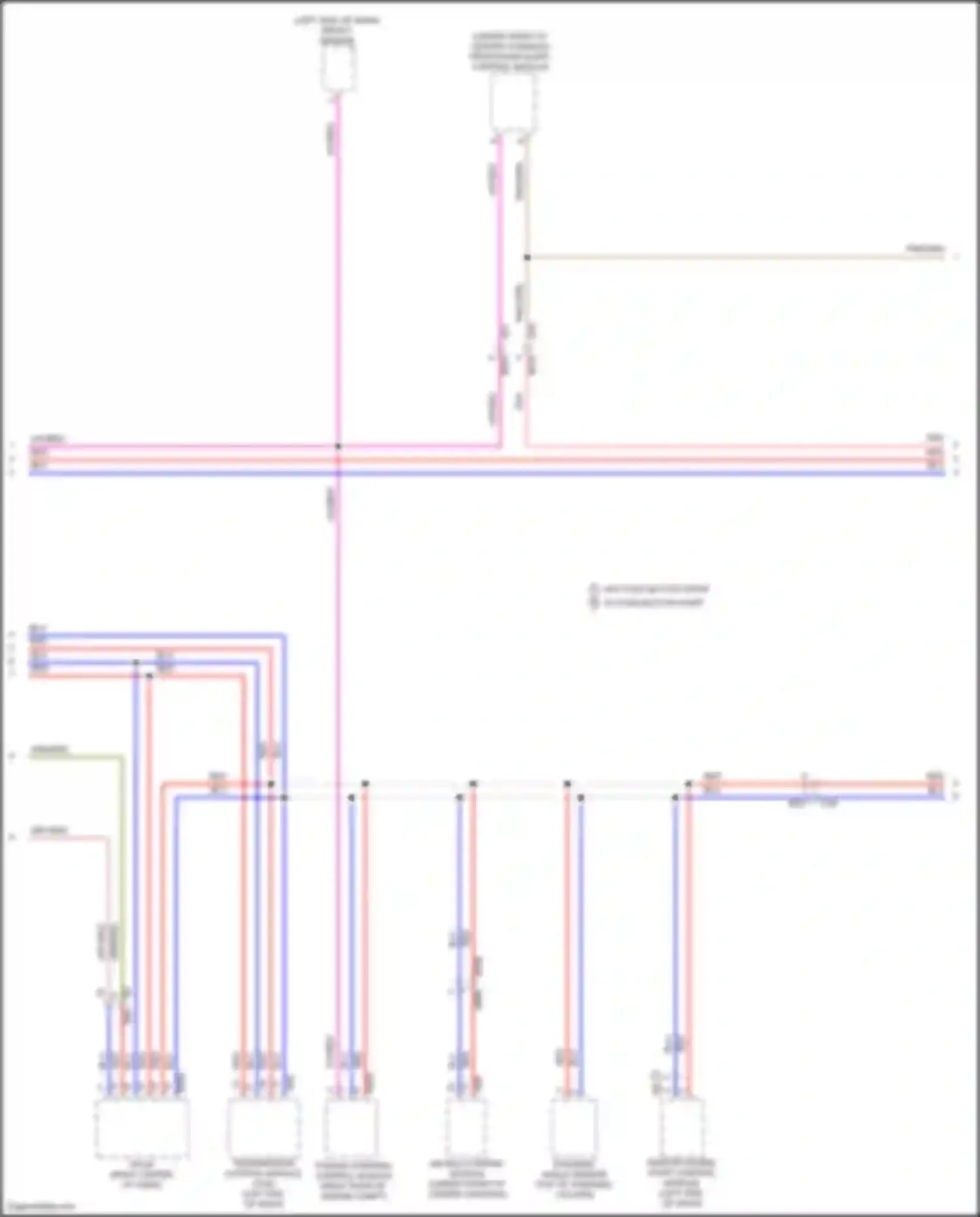 Wiring diagram impact sensor for Subaru XV GP facelift (2015-2017) (1 of 10)