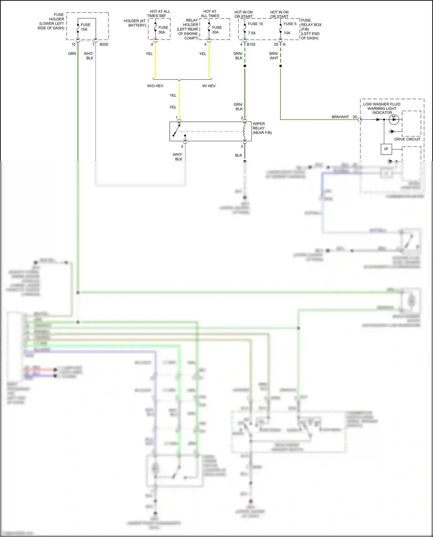 Subaru XV GP facelift (2015-2017) micro computer wiring diagram  (26 of 38)