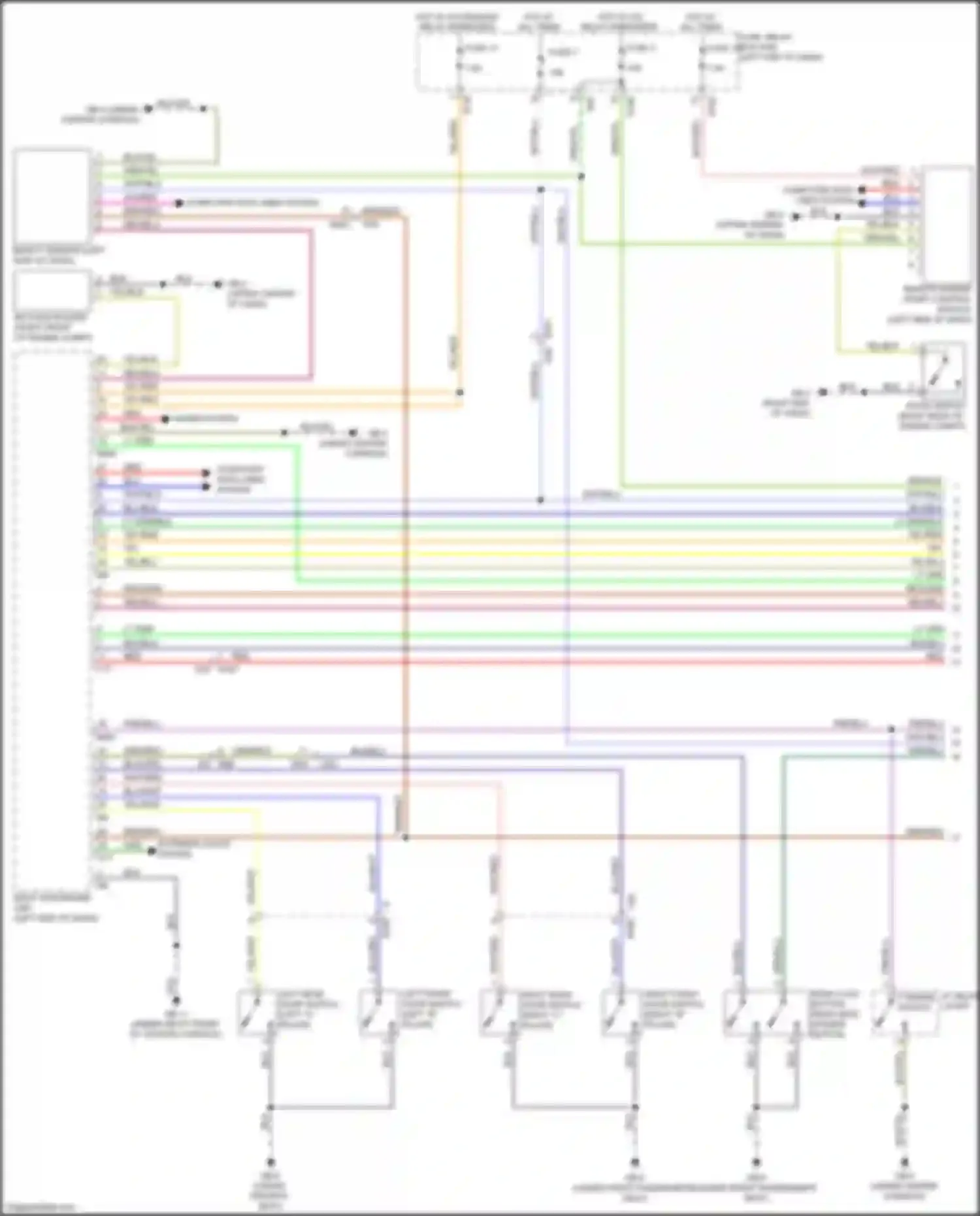 Wiring diagram remote engine start control module for Subaru XV GP facelift (2015-2017) (3 of 15)