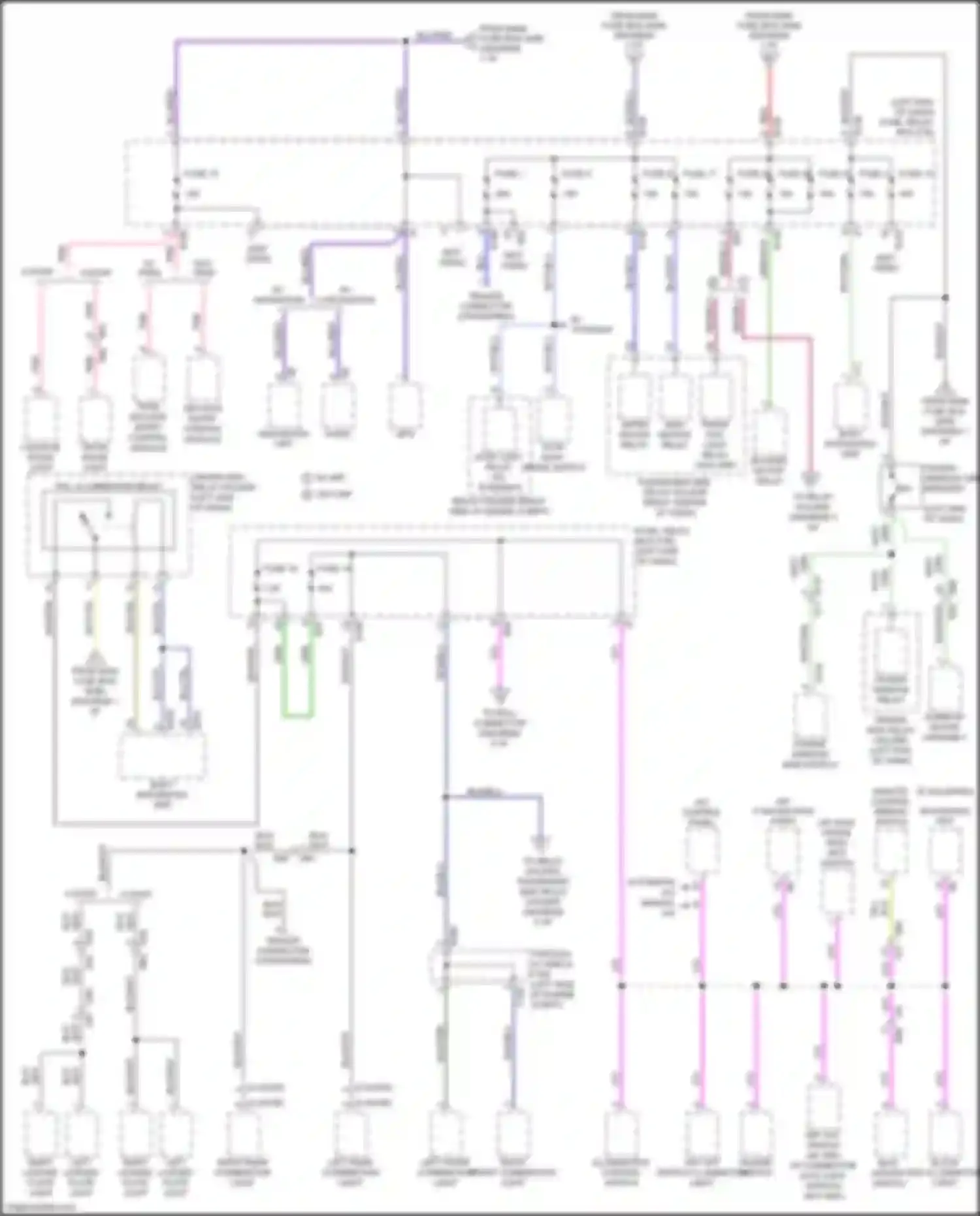 Wiring diagram wiper deicer relay for Subaru XV GP facelift (2015-2017) (3 of 7)