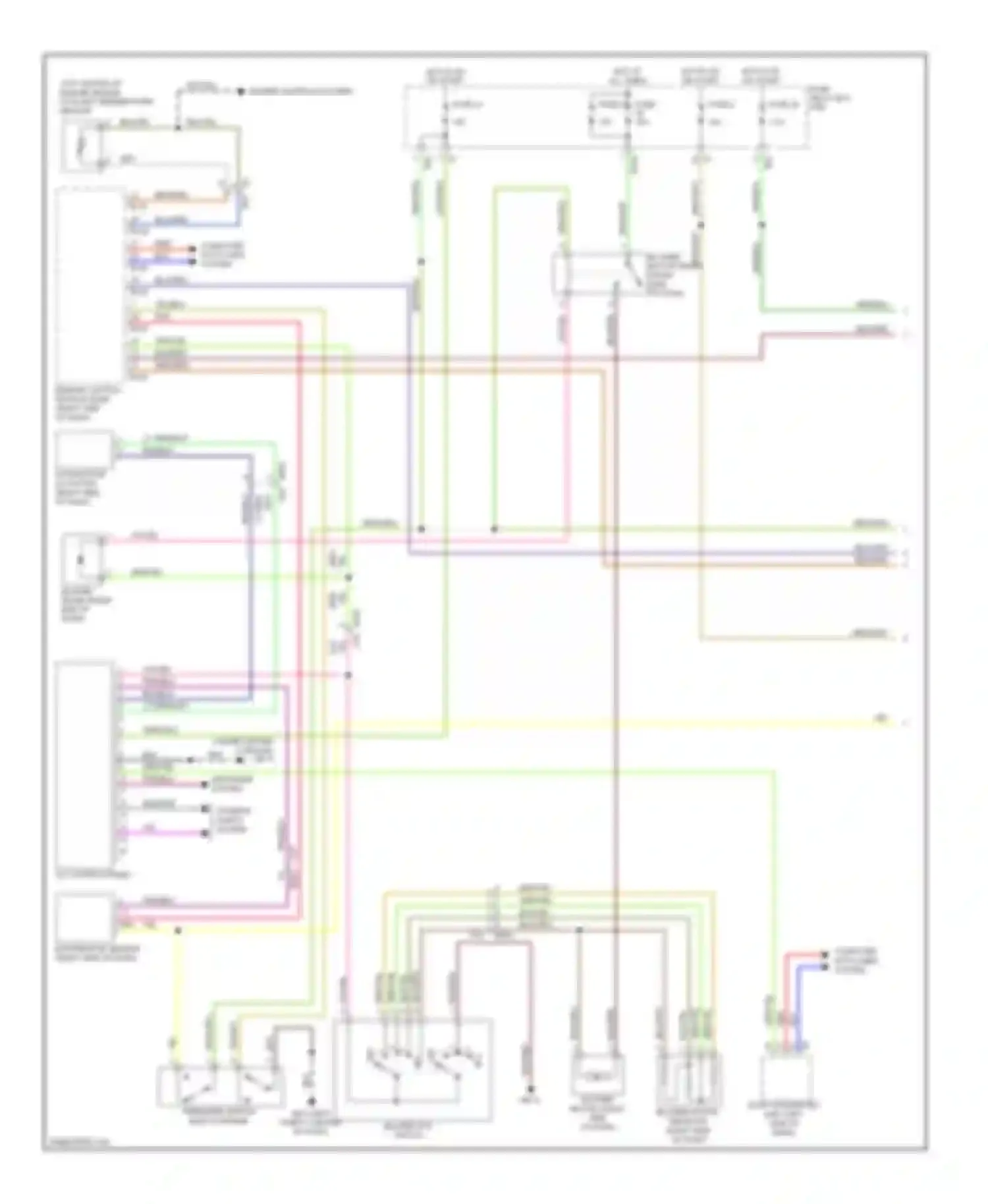 XV Subaru GP (2011-2016): Manual a/c circuit (1 of 2)
