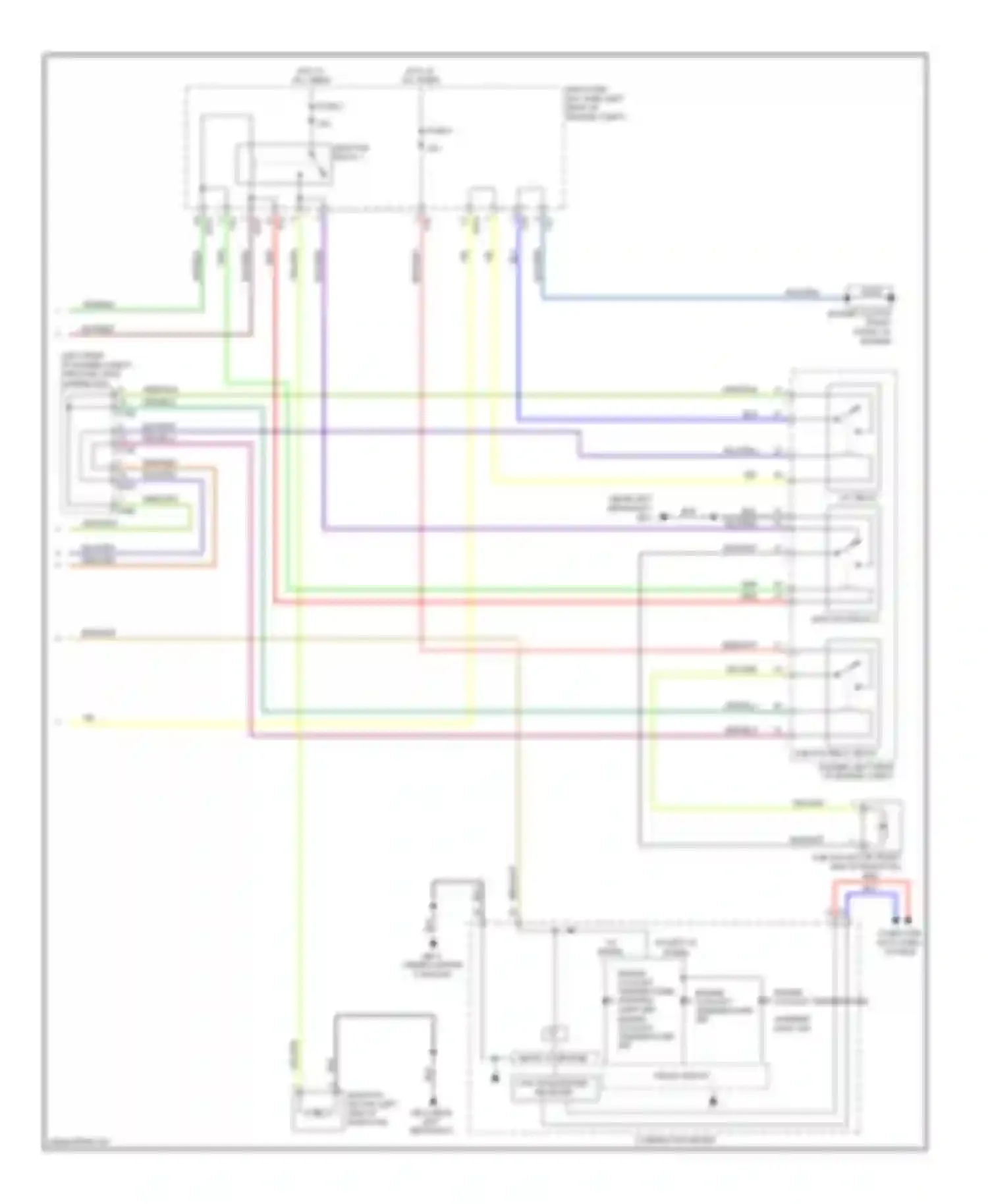 XV Subaru GP (2011-2016): Manual a/c circuit (2 of 2)