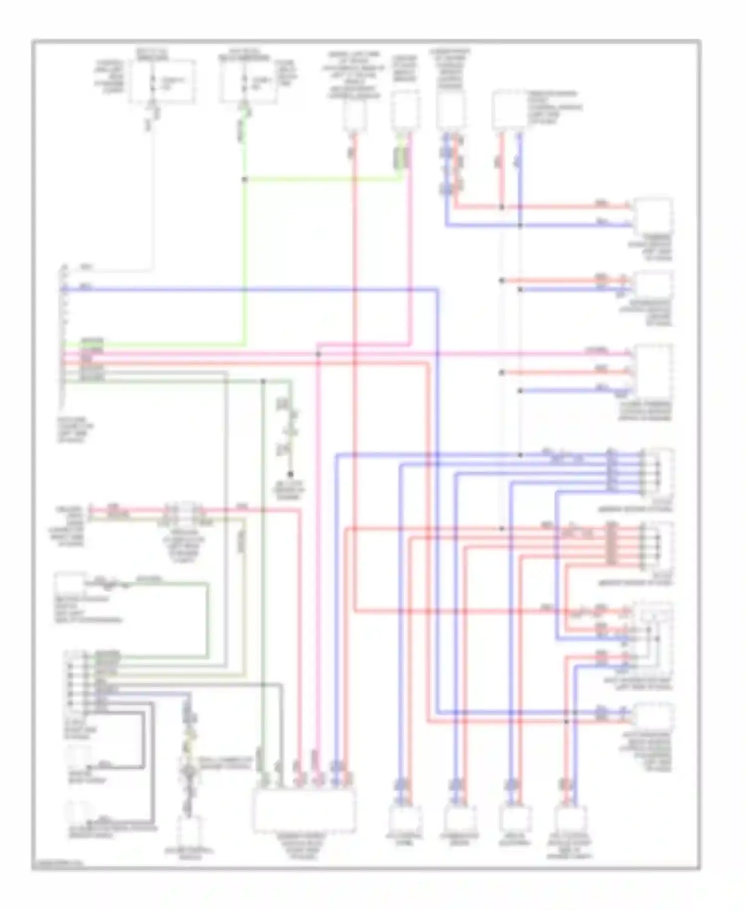 XV Subaru GP (2011-2016): Computer data lines circuit, without hev