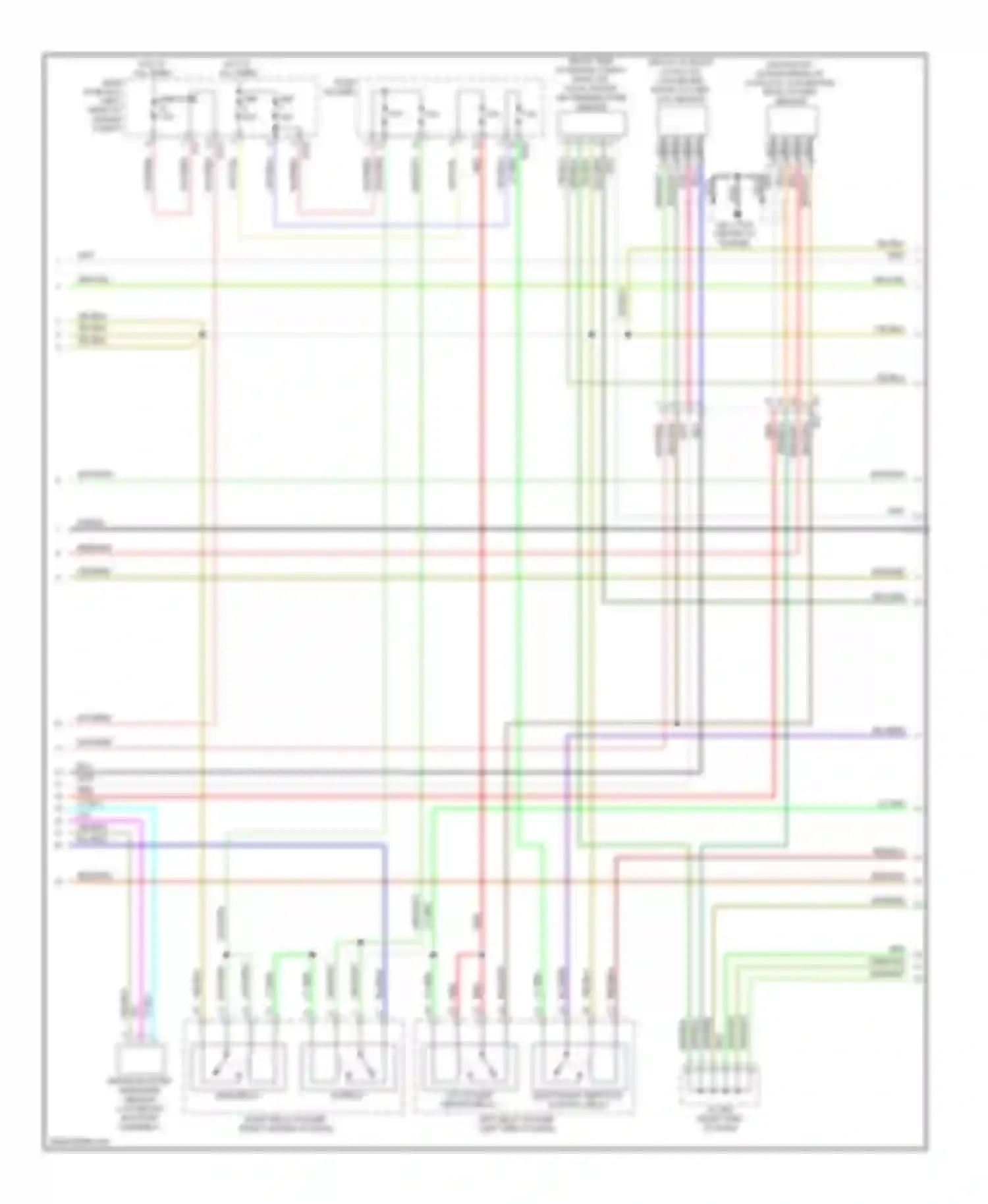 XV Subaru GP (2011-2016): Wiring diagram engine performance 2.0l hev (10 of 11)