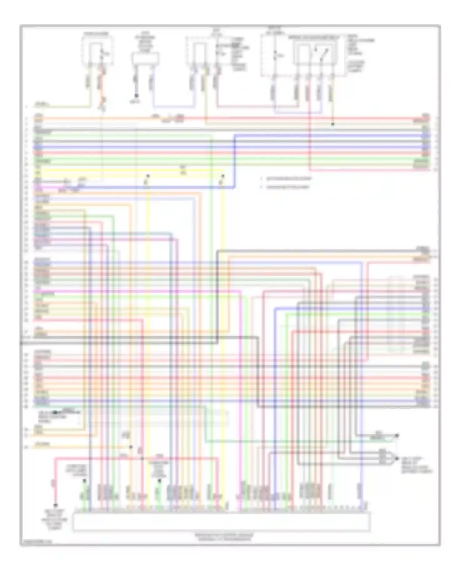 XV Subaru GP (2011-2016): Wiring diagram engine performance 2.0l hev (6 of 11)