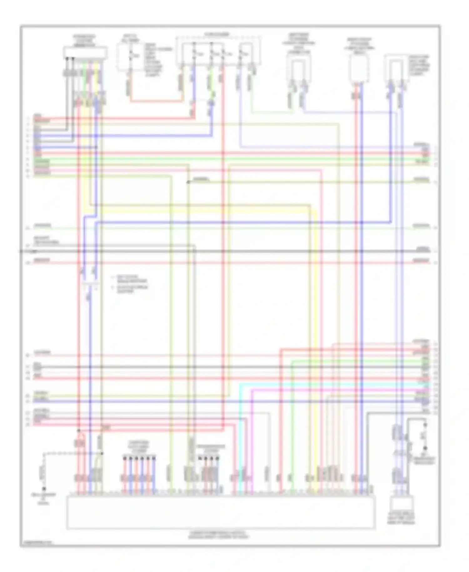 XV Subaru GP (2011-2016): Wiring diagram engine performance 2.0l hev (8 of 11)