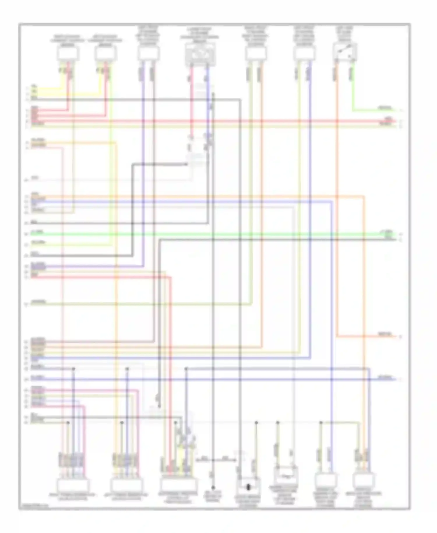 XV Subaru GP (2011-2016): Wiring diagram engine performance 2.0l (2 of 5)