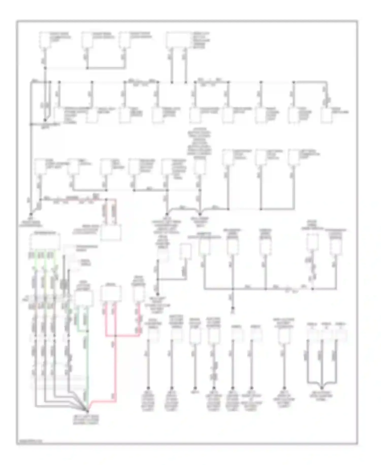 XV Subaru GP (2011-2016): Ground distribution circuit, with hev (2 of 3)