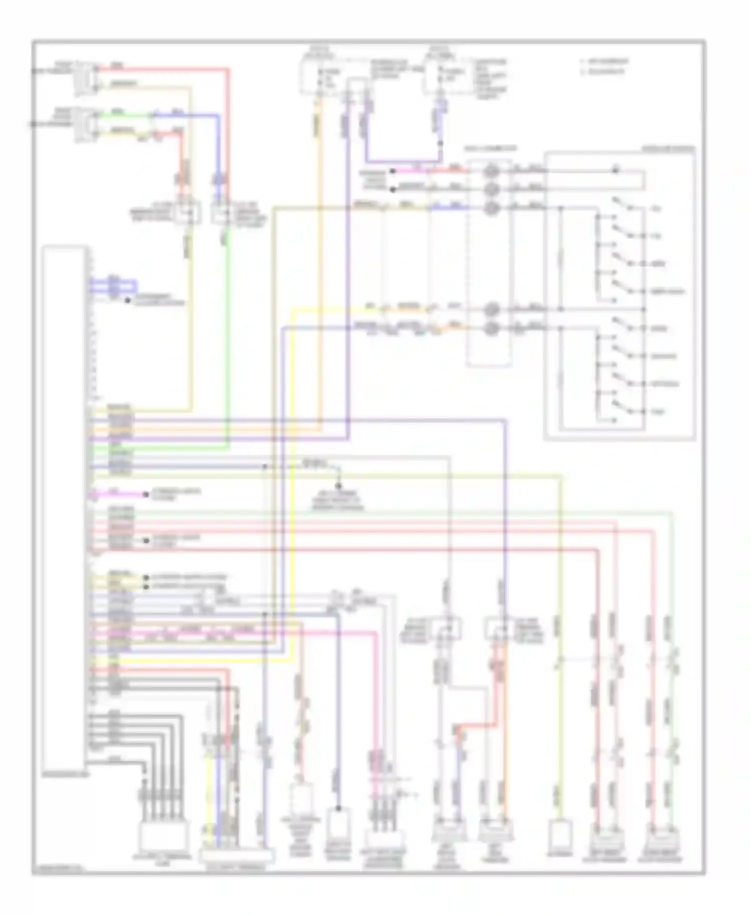 XV Subaru GP (2011-2016): Navigation circuit, with hev
